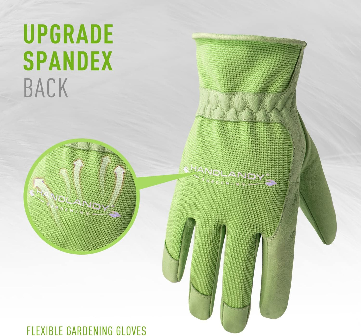 HANDLANDY Women Safety Work Gloves Utility Touch Screen Working Grip Glove for Yardwork Gardening Breathable Mechanic Gloves