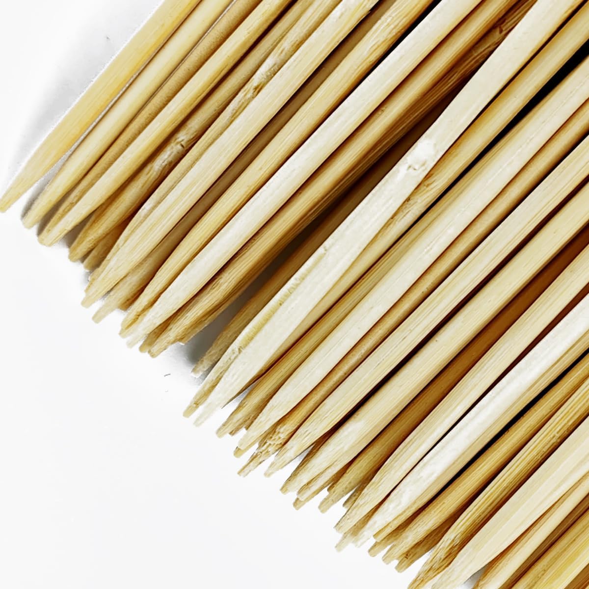 TIHOOD 100PCS 18" Wooden Garden Stakes with 100PCS 4" Garden Ties, Green Bamboo Sticks, Floral Plant Support, Tomato Stakes (Natural)