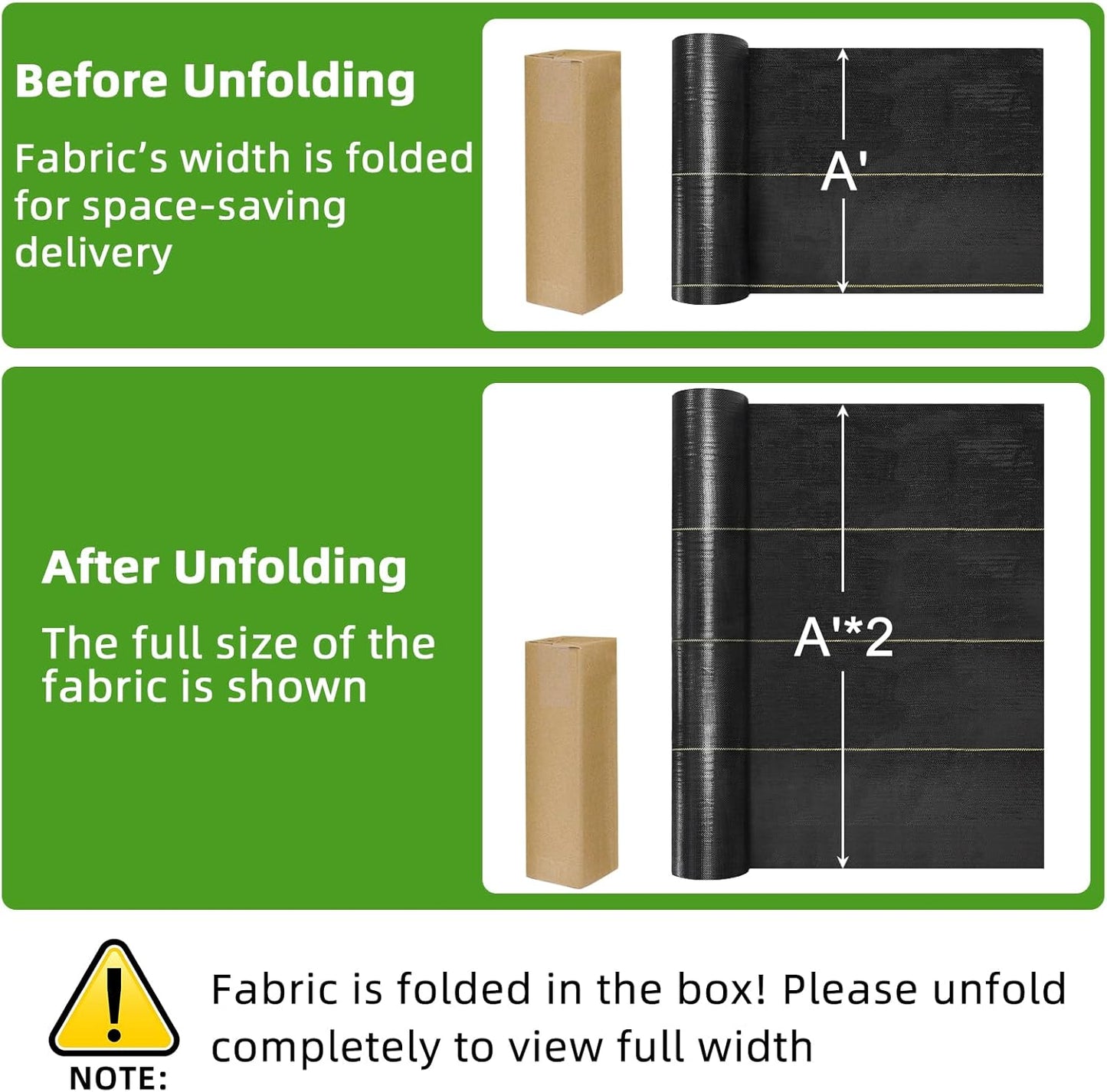 Shade&Beyond 6ftx300ft Weed Barrier Fabric 3.5oz Heavy Duty Landscape Fabric with Superior Permeability Weed Control, Garden Woven Ground Cloth with Staples