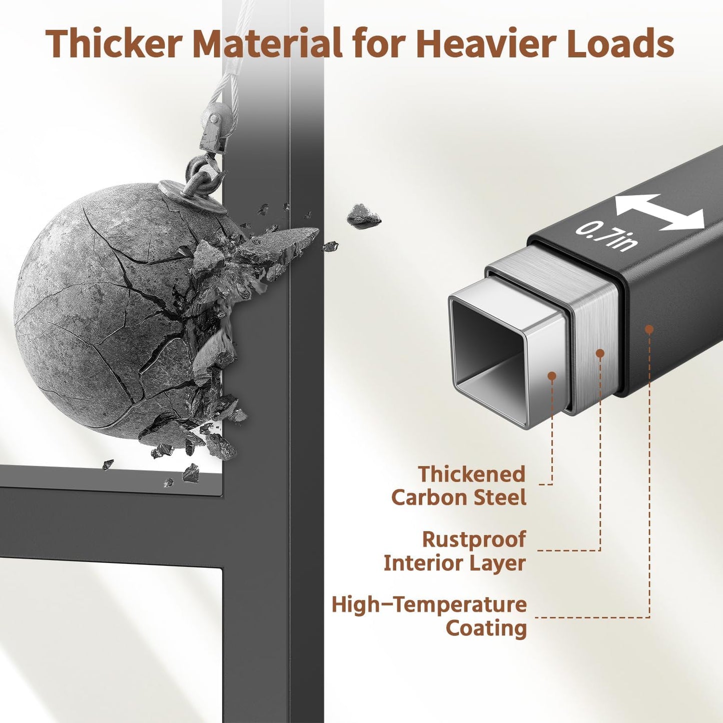 LASZOLA Black 4 Tier Plant Stand Indoor Heavy Duty Rack for Modern House Planter, Metal and Wooden Vertical Organizer Decor Narrow Bathroom Floor, Sturdy Multi Level Flower Holder Raised, Cat Proof