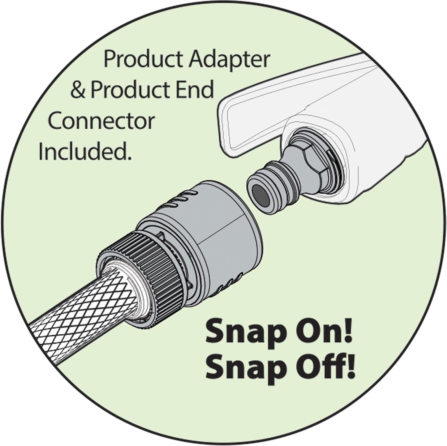 Melnor 65139AMZ AquaTimer Digital Hose Timer, 2-Zone Programmable Watering Timer, Quick Connect Bundle, Black, Yellow