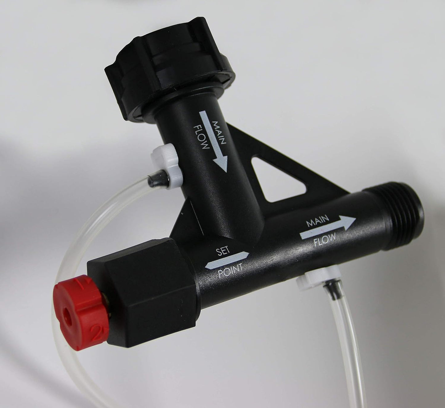 Chapin 4710 1-Gallon HydroFeed in-Line Fertilizing Injection System for Sprinklers and Direct Hose Use, 1-Pack, Translucent White