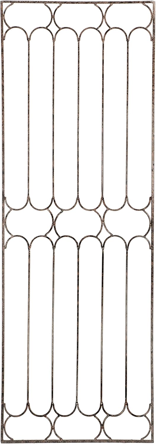 H Potter Garden Trellis for Climbing Plants Large Metal Wall Trellises Tall Vertical Wrought Iron Panels for Home Garden Outdoor Decoration Fence Privacy Screen Outdoors Ivy Rose Clematis
