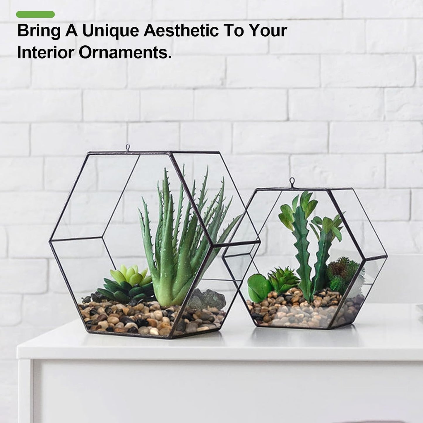 10 lbs Pebbles for Indoor Plants, Succulent, Bamboo, Vase, 3/8" Plant Rocks for Pots Indoor, Small River Rocks Decorative Pea Gravel, Highly Polished