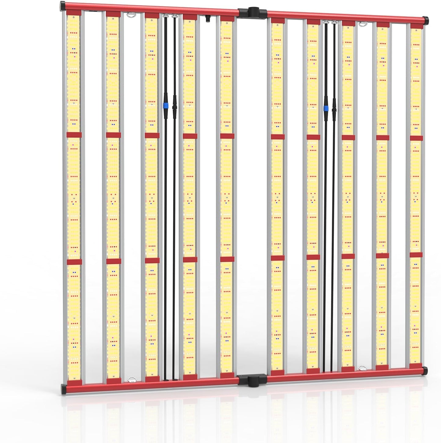 AGLEX 1000W LED Grow Lights, Full Spectrum Grow Light with UV IR, Daisy Chain Plant Bar Style Grow Light Foldable & Dimmable for Indoor Growing Commercial Hydroponic Growing Lamp 6x6ft Core Coverage