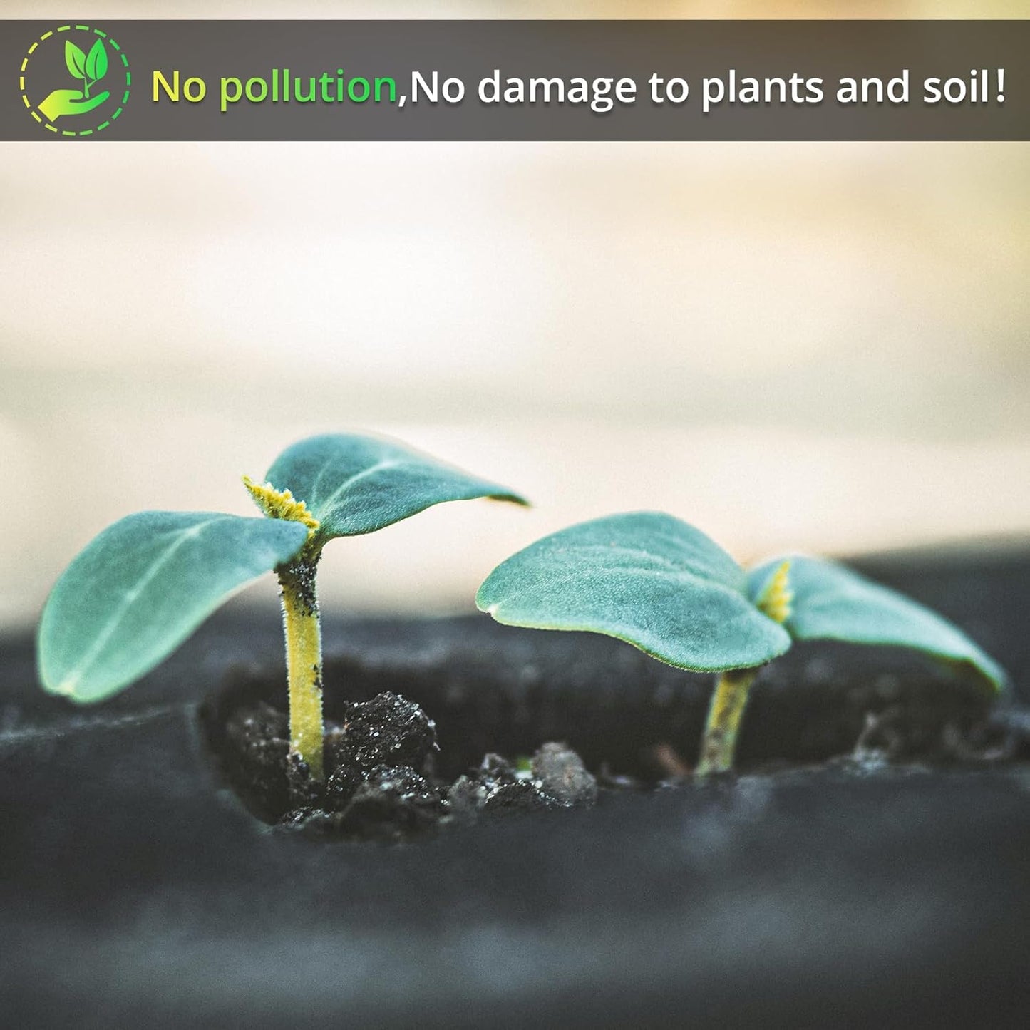 GOTGELIF 4×300FT Heavy Duty Weed Barrier, 3.2oz Premium Garden Weed Barrier Fabric, Ground Cover for Gardening, Farming, Landscape