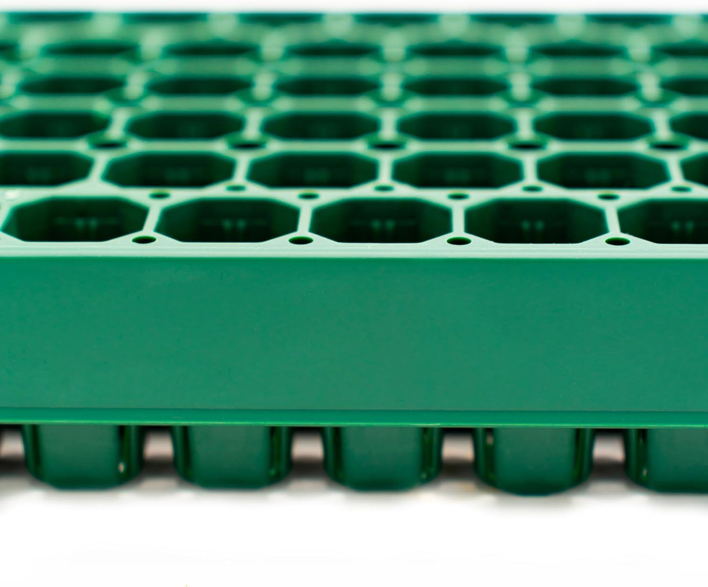 Vego garden 10" x 20" 76 Cells Seed Starter Tray Stackable Seedling Starting Germination Trays for Plants Planting Vegetables Herbs Flowers