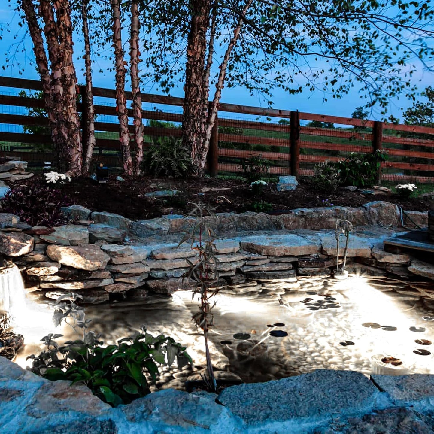 Cold White Pond Lights, Super Bright LED Underwater Submersible Landscape Spotlights, Switch Control IP68 Waterproof Fountain Lights for Fish Aquarium Tank Garden Yard Pool (Set of 3)