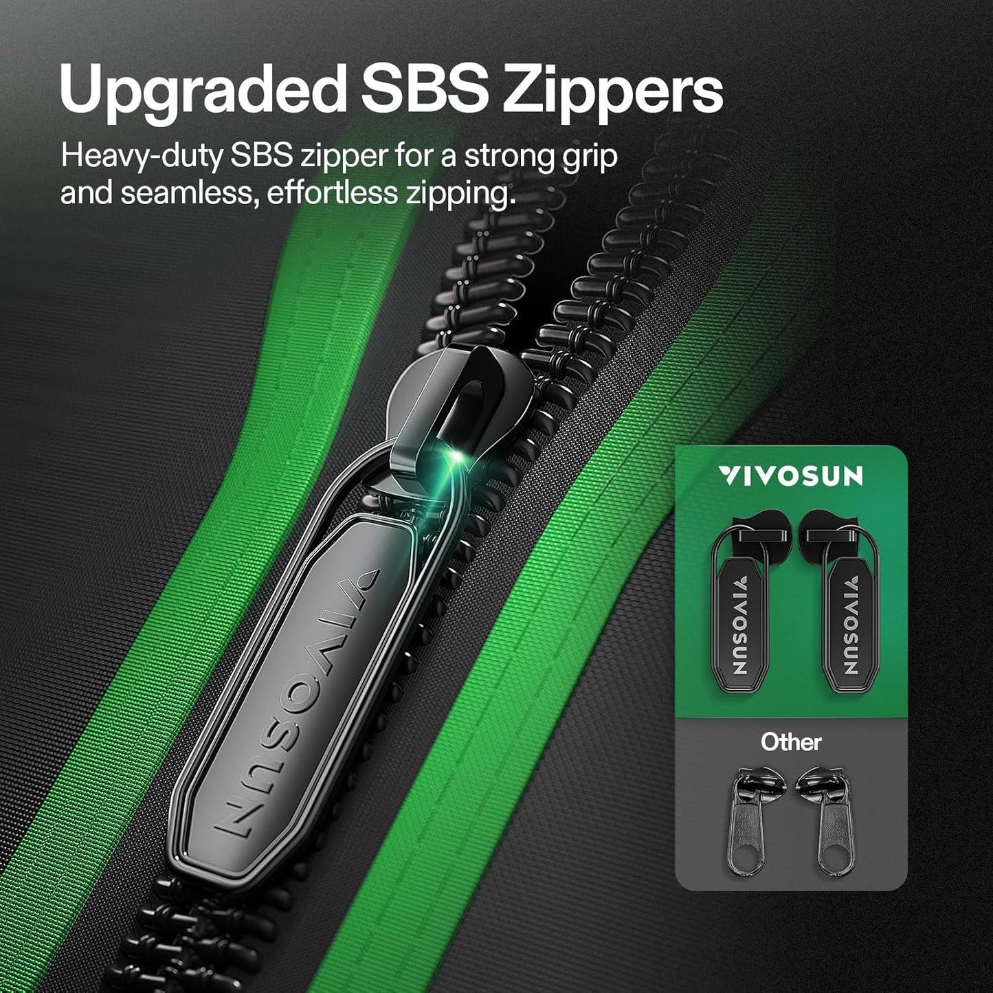 VIVOSUN S224 2x2 Grow Tent, 24"x24"x48" High Reflective Mylar with Observation Window and Floor Tray for Hydroponics Indoor Plant for VS1000