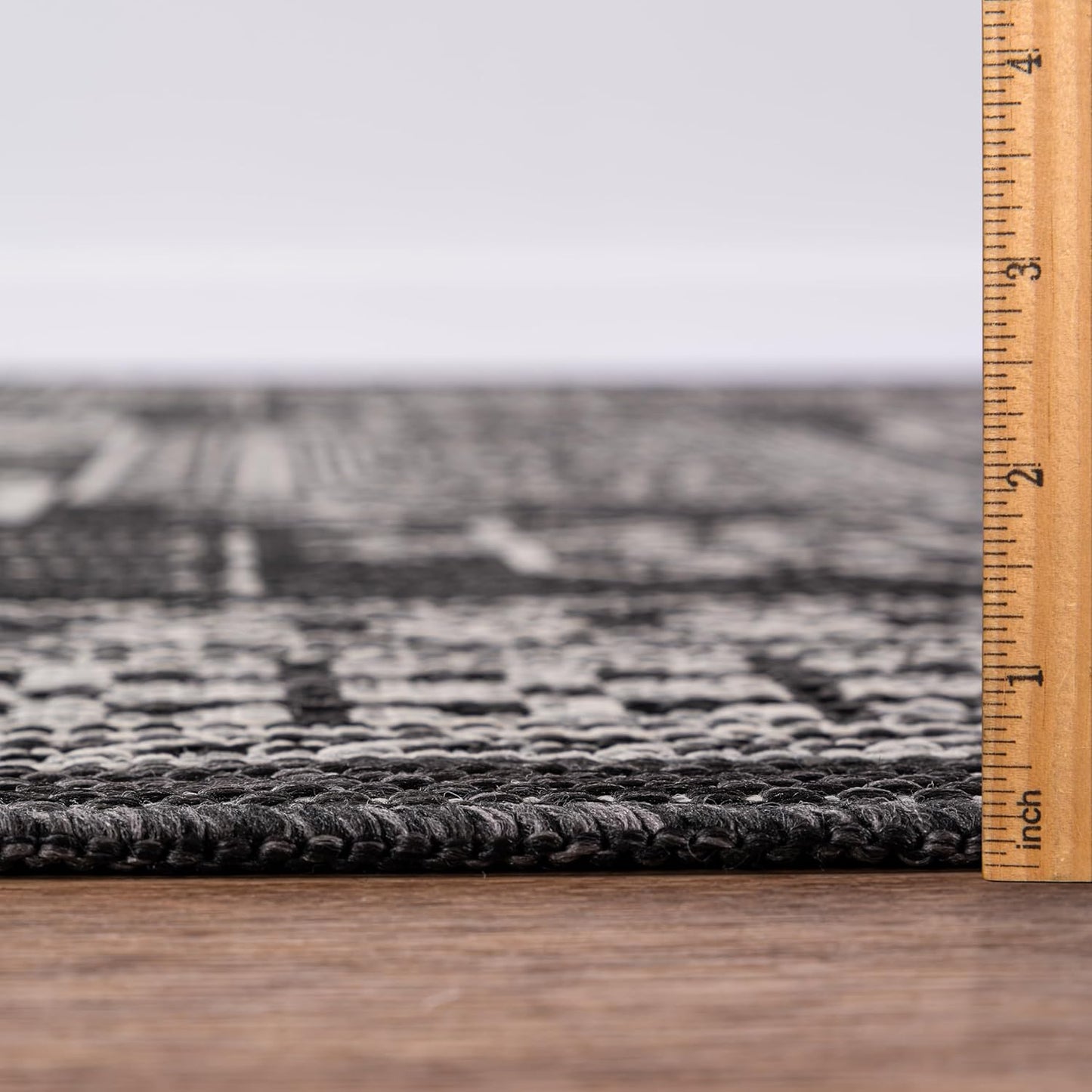 Keen Home Design Terrace Outdoor Runner Rug - 2x12 Washable Indoor/Outdoor Rug for Patio, Kitchen, Balcony, Beach, Garden, Deck and Porch, Size: 2'2"x11'10"