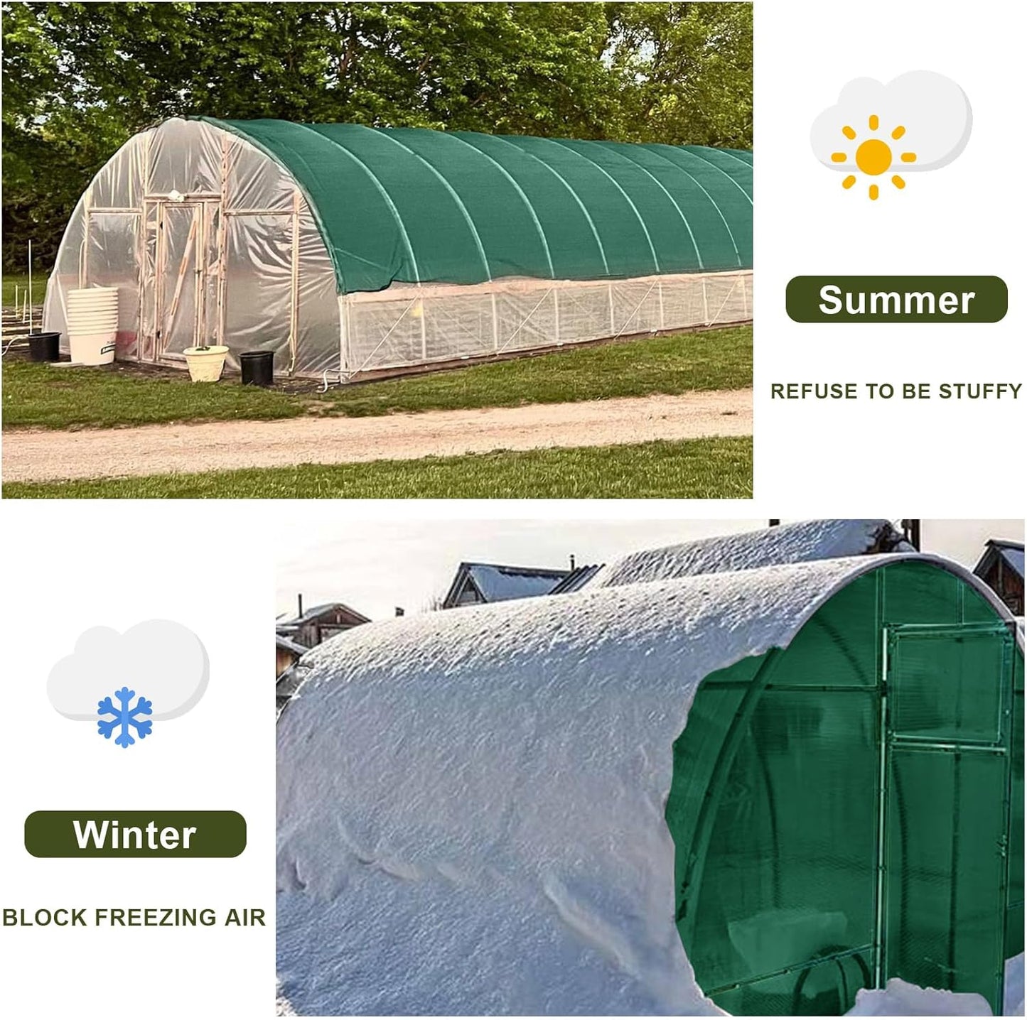 LOVE STORY 8x10FT 70% Green Shade Cloth Sun Shade Net with Grommets Sunblock Net Mesh Tarp for Garden,Plants Cover,Greenhouse and Patio