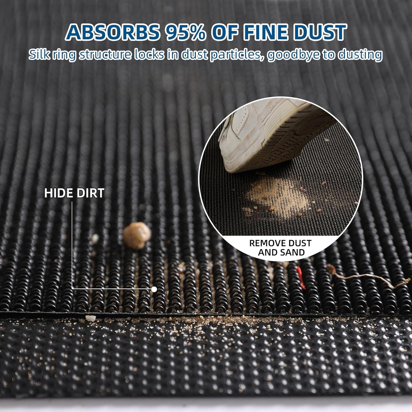 Custom Doormat with Any Logo Size Color Shape Floor Entryway Area Rug Welcome Carpet for Business Home Indoor/Outdoor Non Slip Washable Durable