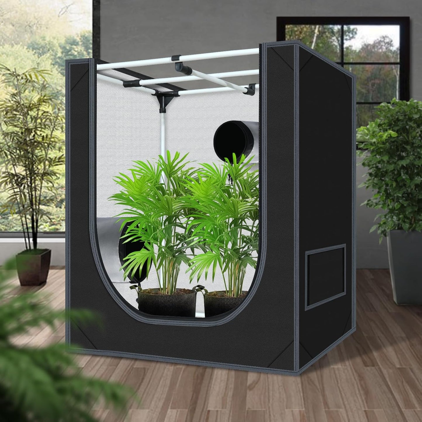 18"x30"x36" Grow Tent for Indoor Plants 600D Mylar Hydroponic High Reflective GrowTents for Plant Fruit Flower Veg Growing