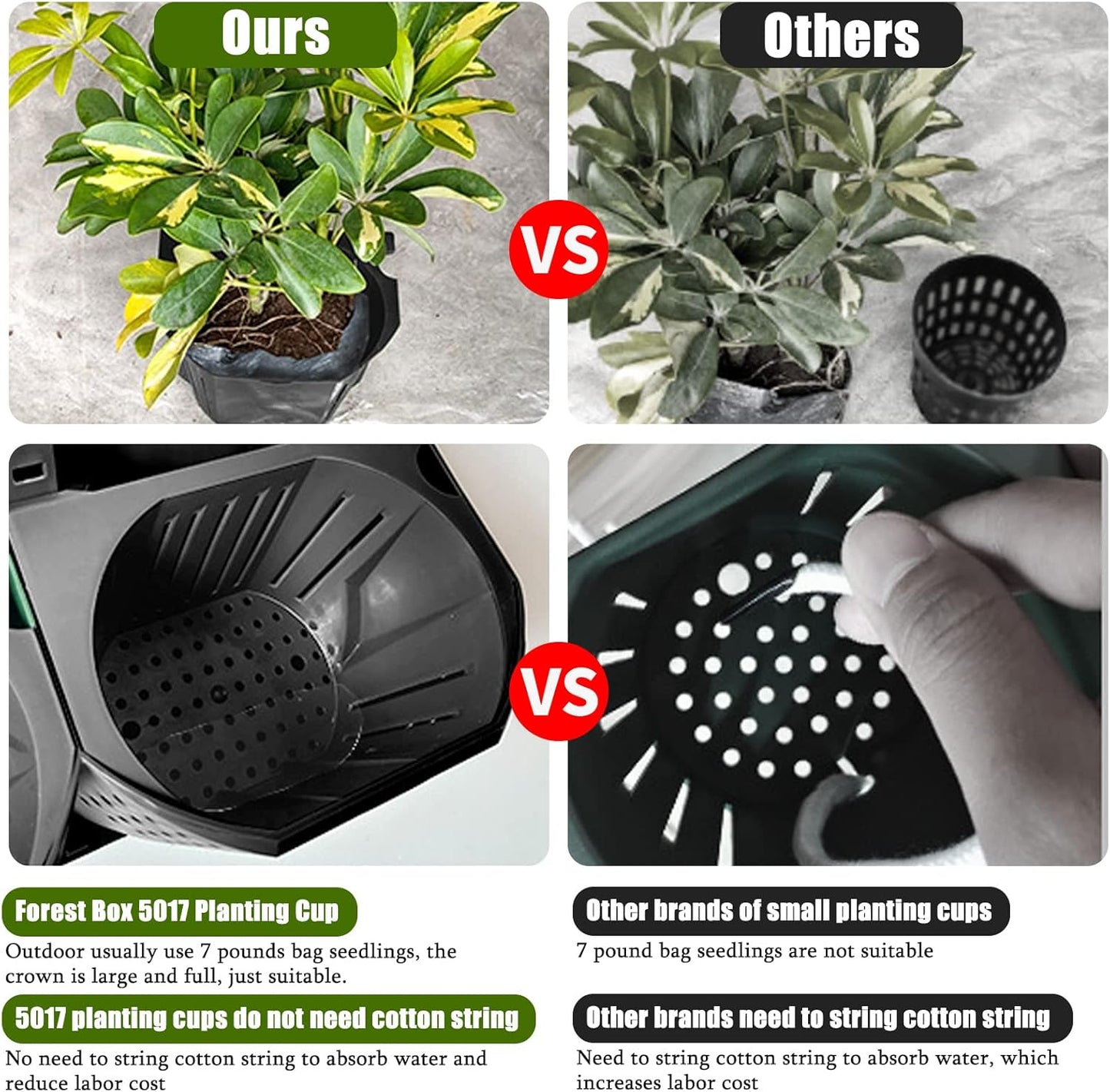 Self Watering Wall Planter with 36 Pots, Vertical Garden Planter for Indoor Plants, Mounted planters Hanging Flower Herbs Vegetables, Wall Garden for Home (Black)