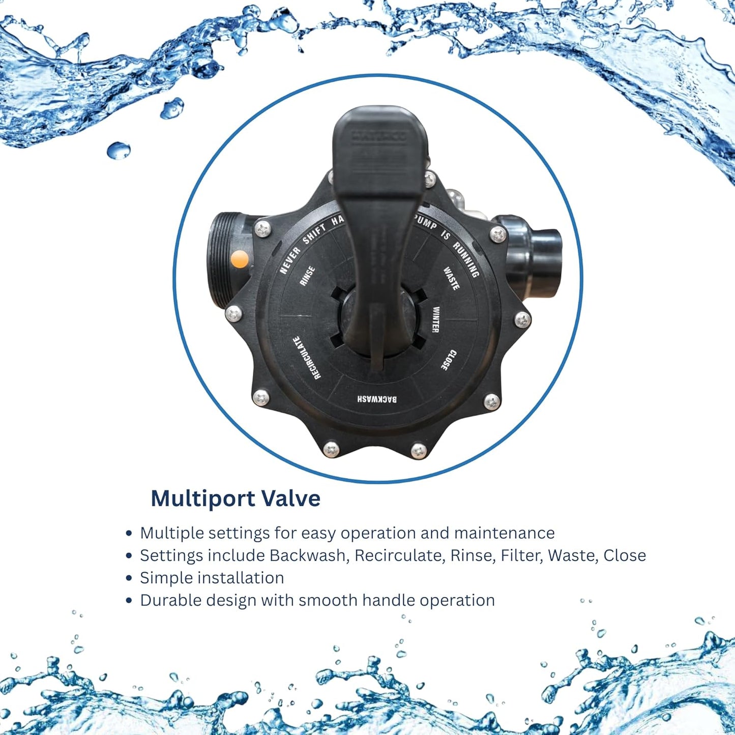 HALF OFF PONDS Simply Clear PRO Koi Pond Filter System with 2HP Blower, UV Clarifier & 1.5 HP Variable Speed Pump, Filters Ponds Up to 11,000 Gallons, Complete Kit with Bio Media, Multiport Valve