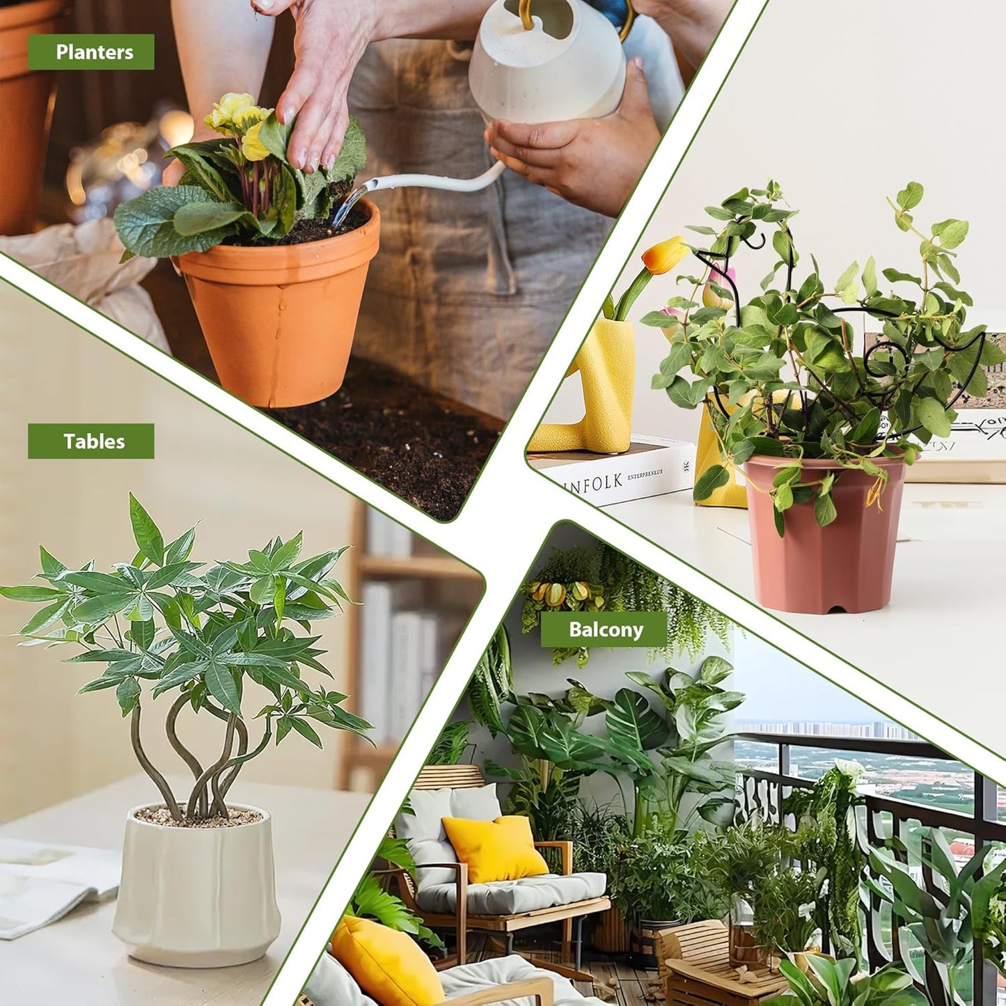 2 Pack Plant Trellis Indoor, 10.8" W x 13" H Small Trellis for Potted Plants, Decorative Trellis for Climbing Plants Indoor, Ideal for Vines on Tabletops, Balconies, Gardens and Lawns, Duck-Shaped