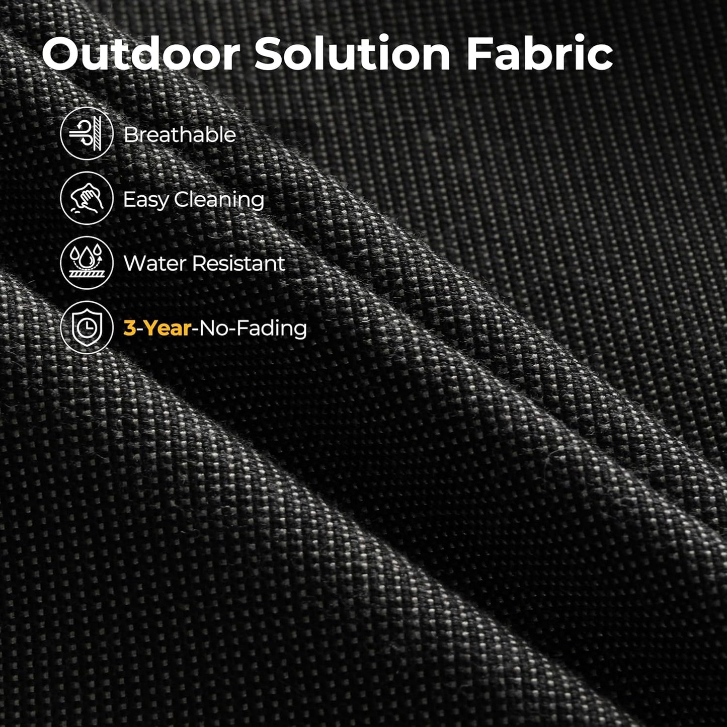 HOOOWOOO Outdoor Sectional Patio Furniture Set with Fire Pit Table,10 Pieces Wicker Conversation Sets L Shaped Couch,Extra Deep Out Door Sofa Outside Furniture with Swivel Chairs,Black