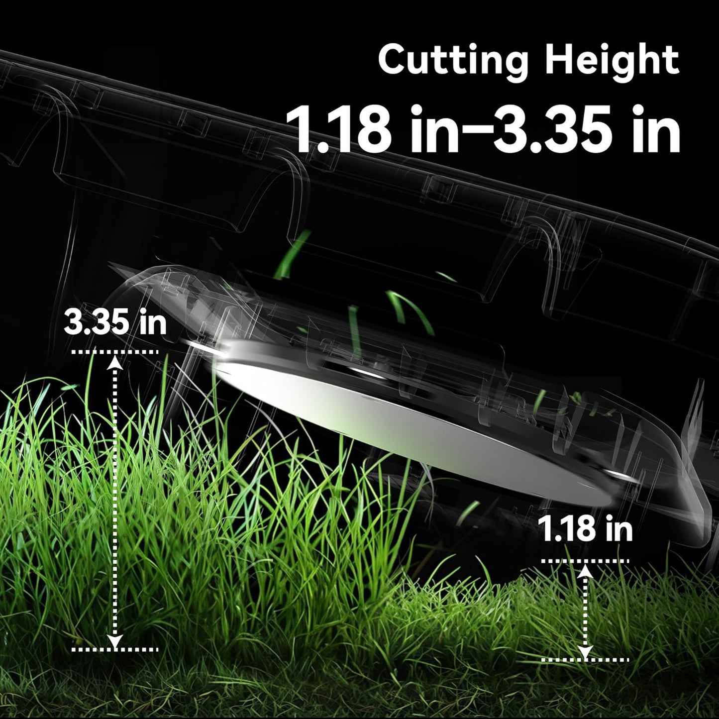 Neomow X SE Robot Lawn Mower Perimeter Wire Free for 0.75 Acre 3D LiDAR SLAM+Vision Mapping Robotic Lawnmower with 4G, No RTK Station Required, AI Accurate Obstacle Avoidance, App Control, Anti-Theft