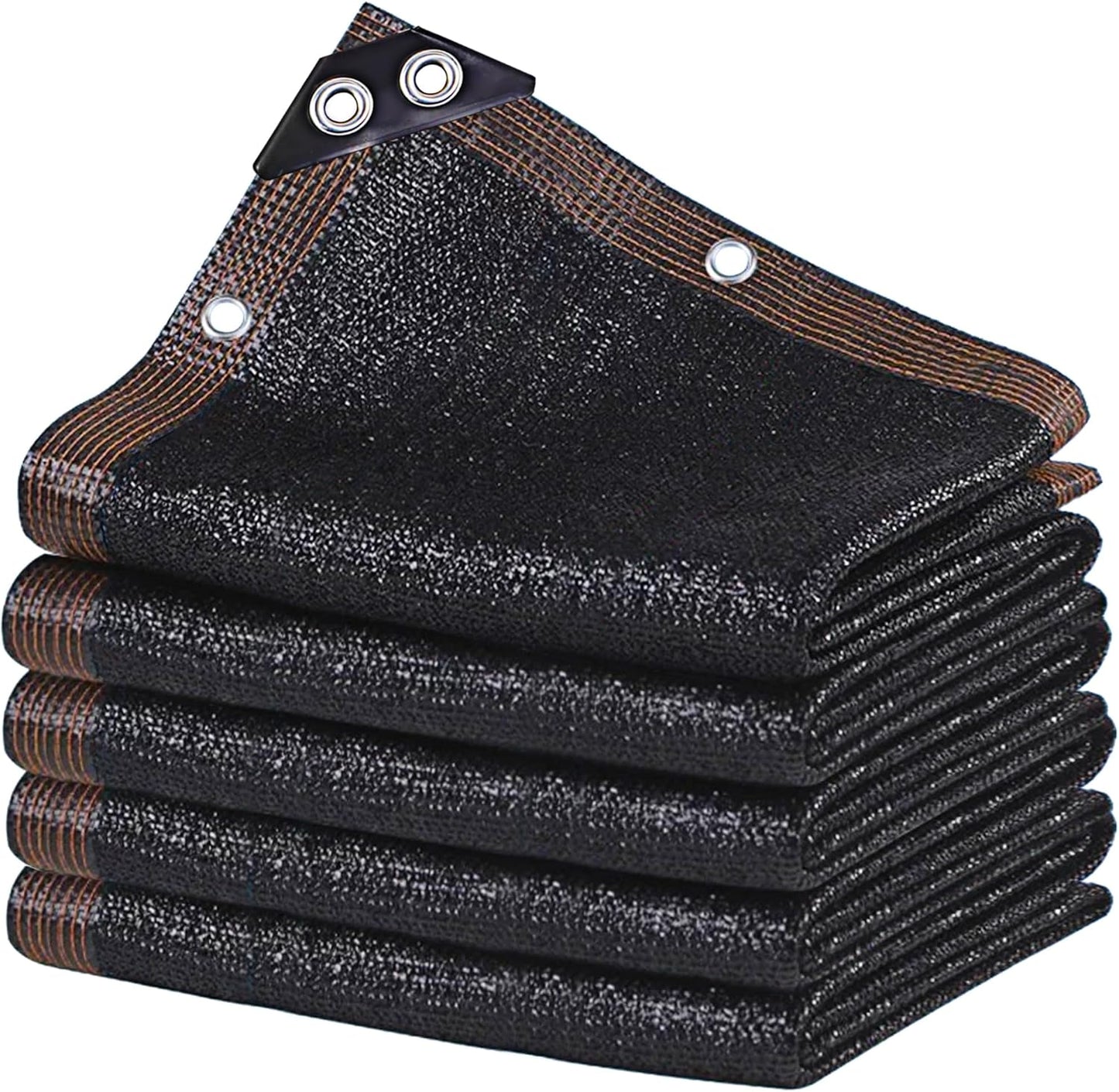 winemana Black Shade Cloth 30x30 FT– 70% Sun Shade Mesh Tarp for Greenhouse, Garden, Patio, Dog Kennel, Chicken Coop, and Outdoor Protection, Plants Cover Shade Netting with 2 Reinforced Grommets