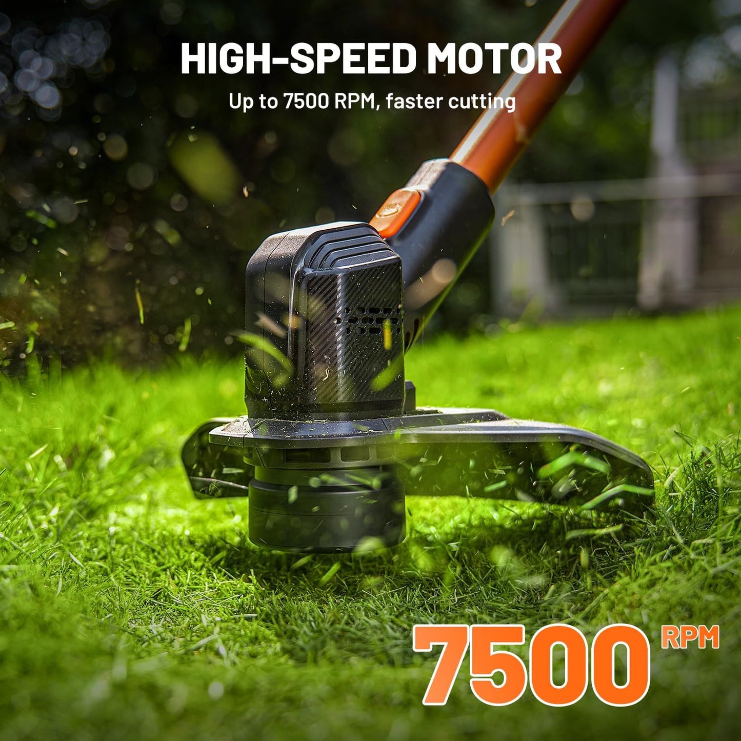 Litheli Cordless Weed Wacker 12 Inch, U20 Handy+ 20V String Trimmer & Weed Eater with 2.0Ah Battery, Grass Trimmer Tools for Garden, Yard and Farm