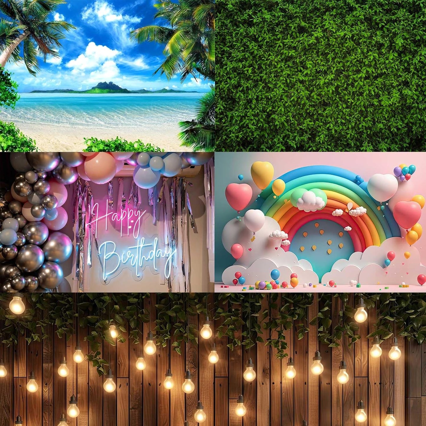 Aquarium Background Underwater Bioluminescent Life Coral Terrarium Backdrop White Coral Lush Moss Fish Tank Background Rock Sunlight Rays Tank Aquarium Wallpaper Poster Vinyl 72x18in