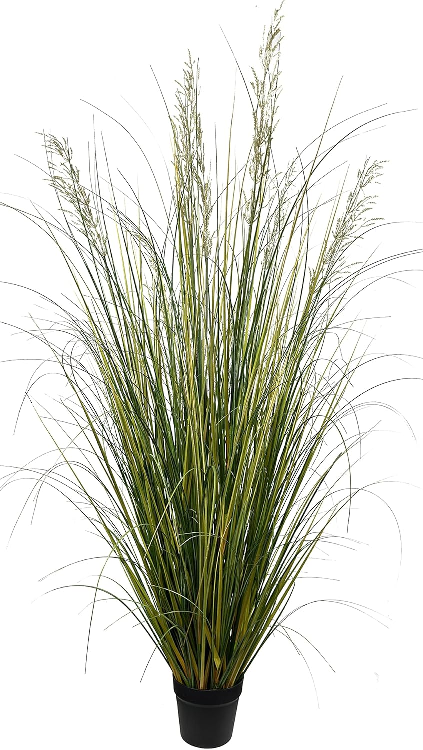 Artificial Pampas Grass Plant, 6FT Tall Faux Plants Indoor Home Decorative Artificial Plants & Flowers in Pot, Fake House Plant