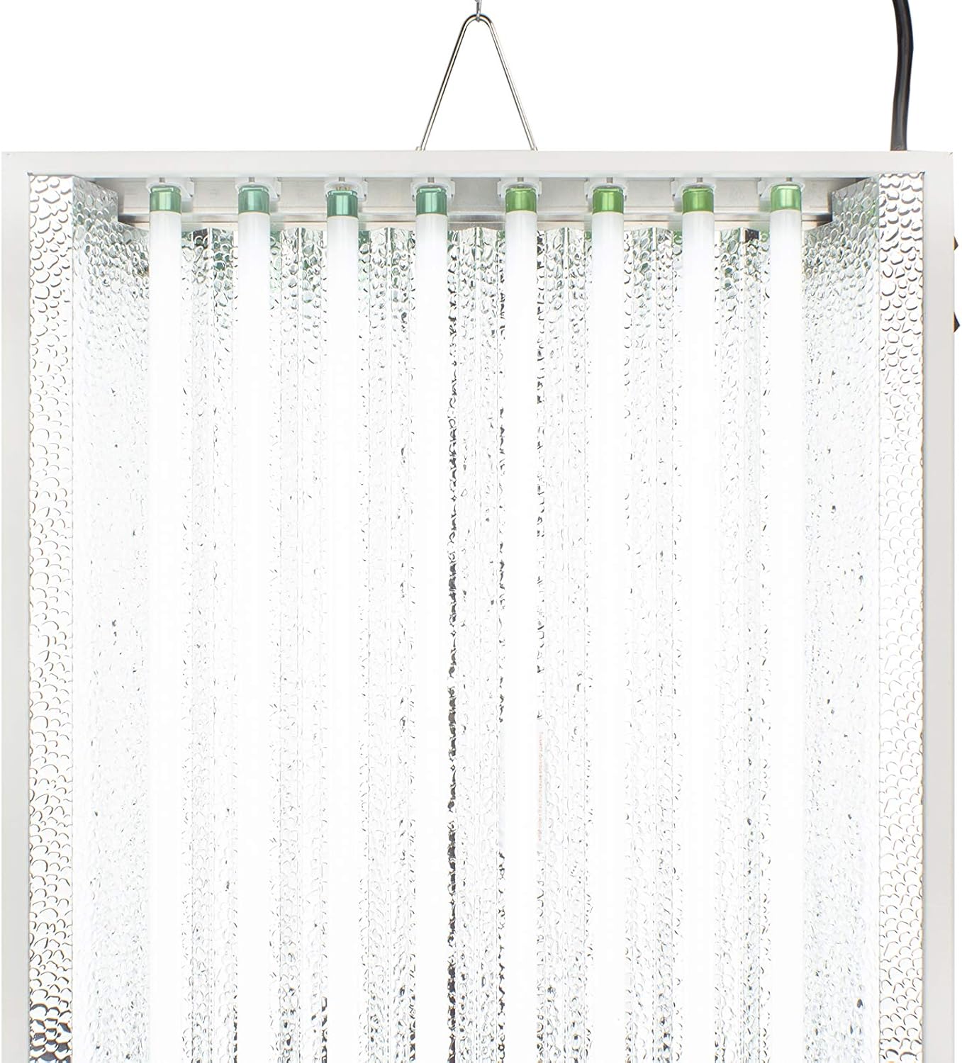 4Ft X 19in 8 Lamps 400W T5 Fluorescent Grow Lights with 40000 Lumens and 6500K Sun Light, Great for VegGrow Stages of Indoor Garden. Fast Growing!