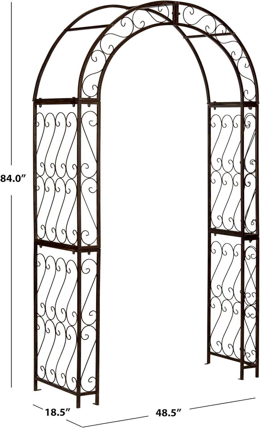 Safavieh Outdoor Collection Pagan Rustic Brown Arch