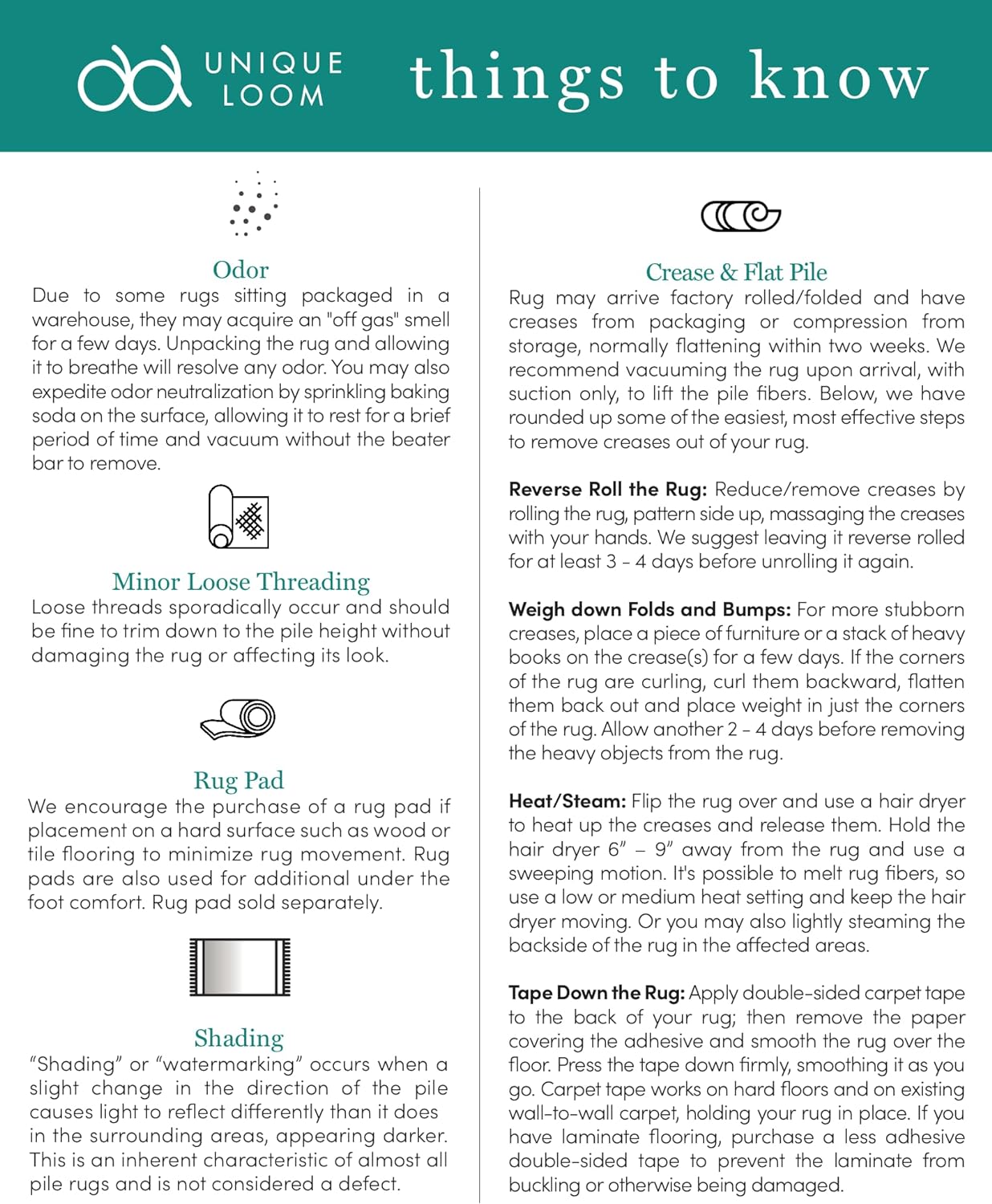 Unique Loom Outdoor Solid Collection Area Rug (5' 3" Square Black/Ivory)