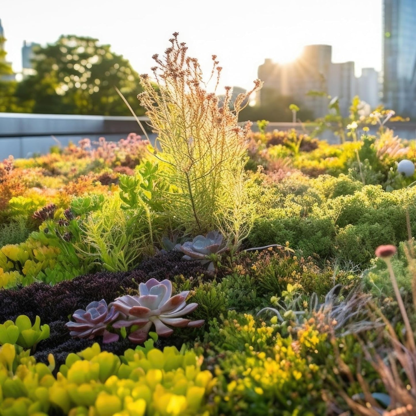 Sedum Tile, Live Sedum Succulent Planter, Stonecrop Plant Sedum Mat, Preplanted Succulent Sedum Carpet, Live Flowering Plants Sedum Planter, Sedum Plant Succulents Live Plant Wall by Plants for Pets