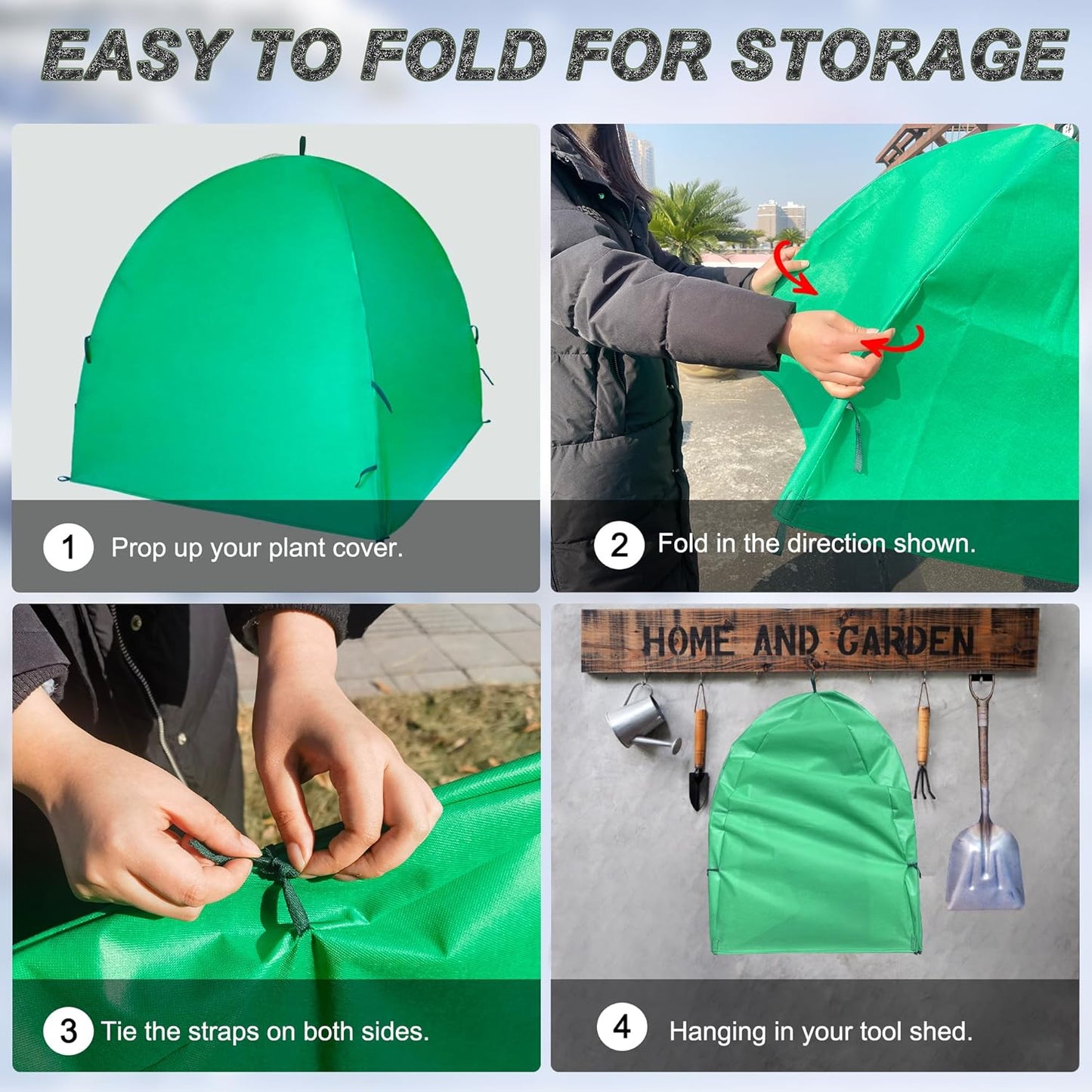 40″*40″*31″ Winter Plant Warm Covers - Raised Bed Cover, Garden Row Accelerator, Warm Tent Freeze Protection Humidity Domes for Germination, Seedling Propagation Protecting Plants from Animals 2 PCS