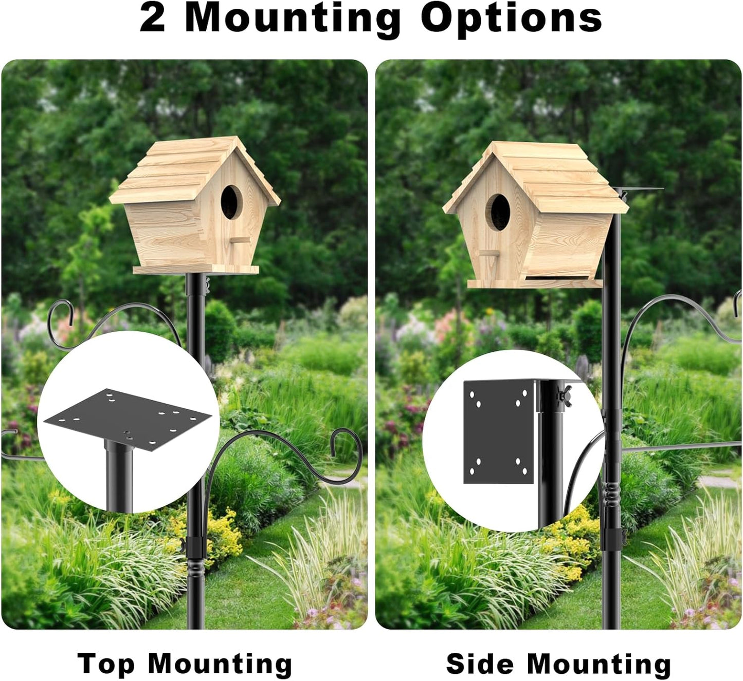 Bird Houses for Outside,Wooden Birdhouse Finch Cardinals Hanging, Birdhouse Nesting Box for Wild Bird Viewing,Funny Patio and Outdoor Yard Decoration (House)