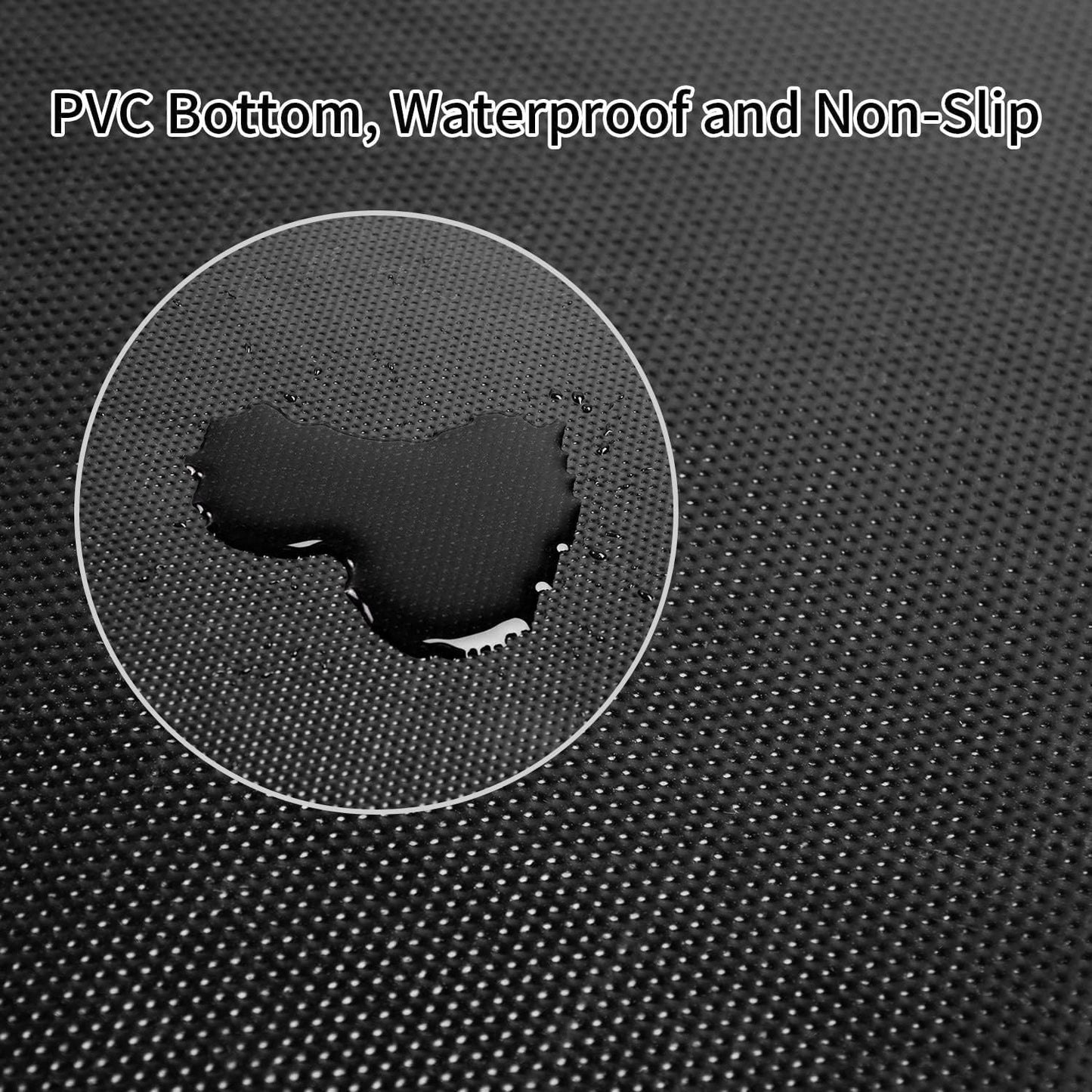 TANYOYO 4' X 6' Commercial Grade Door Floor Mat Brush Step Entrance Mat Vinyl Backed Utility Doormat Heavy Duty Floor Rugs Commercial Outdoor Carpet Indoor Entrance Mat,Grey