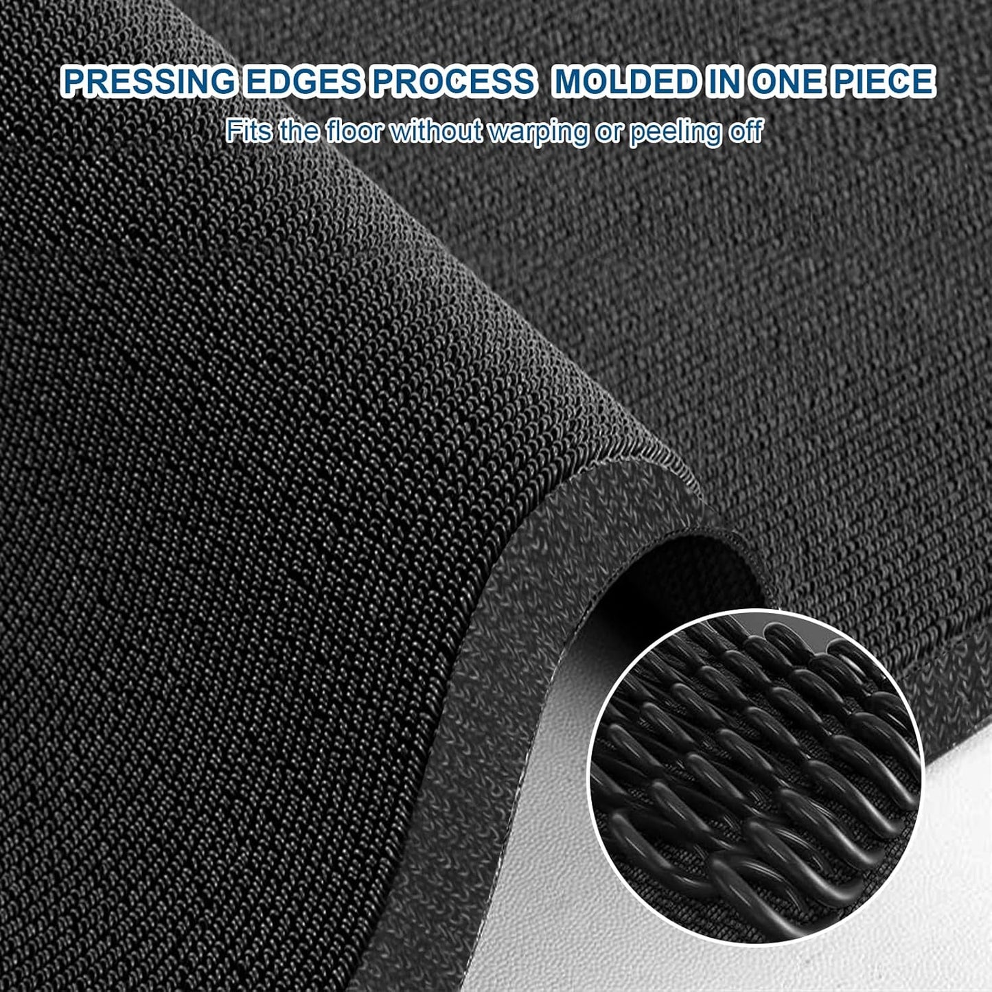 Custom Personalized Doormat with Any Logo/Text Size Commercial Floor Mat Entryway Area Rug Welcome Carpet for Business Home Indoor/Outdoor Non Slip Washable Durable