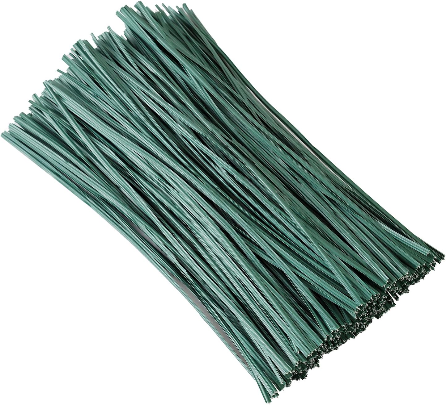 300 Pcs 6 inch Blackish Green Plastic Twist Ties, Cable Ties, for Bags, Gardening Tools
