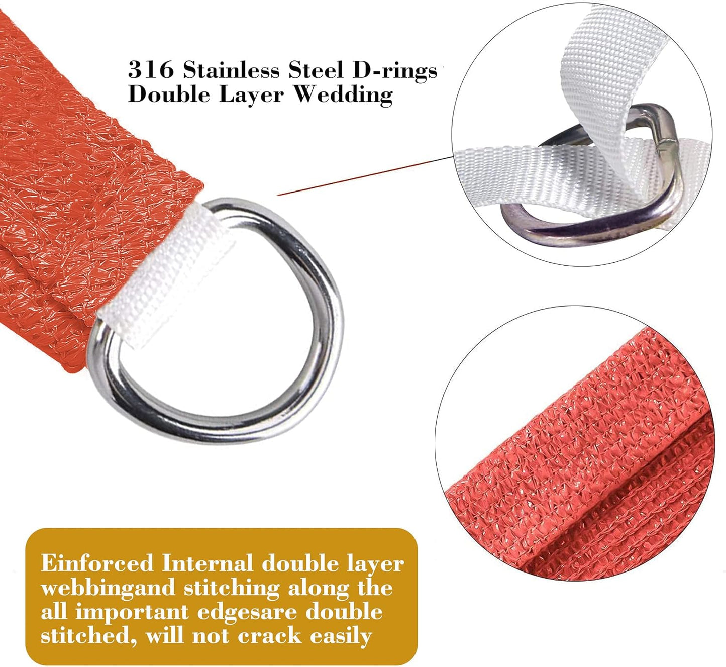 4' x 9' Red Rectangle Sun Shade Sail SSP1212 Canopy Durable Fabric UV Block Awning,We Make Custom Orders