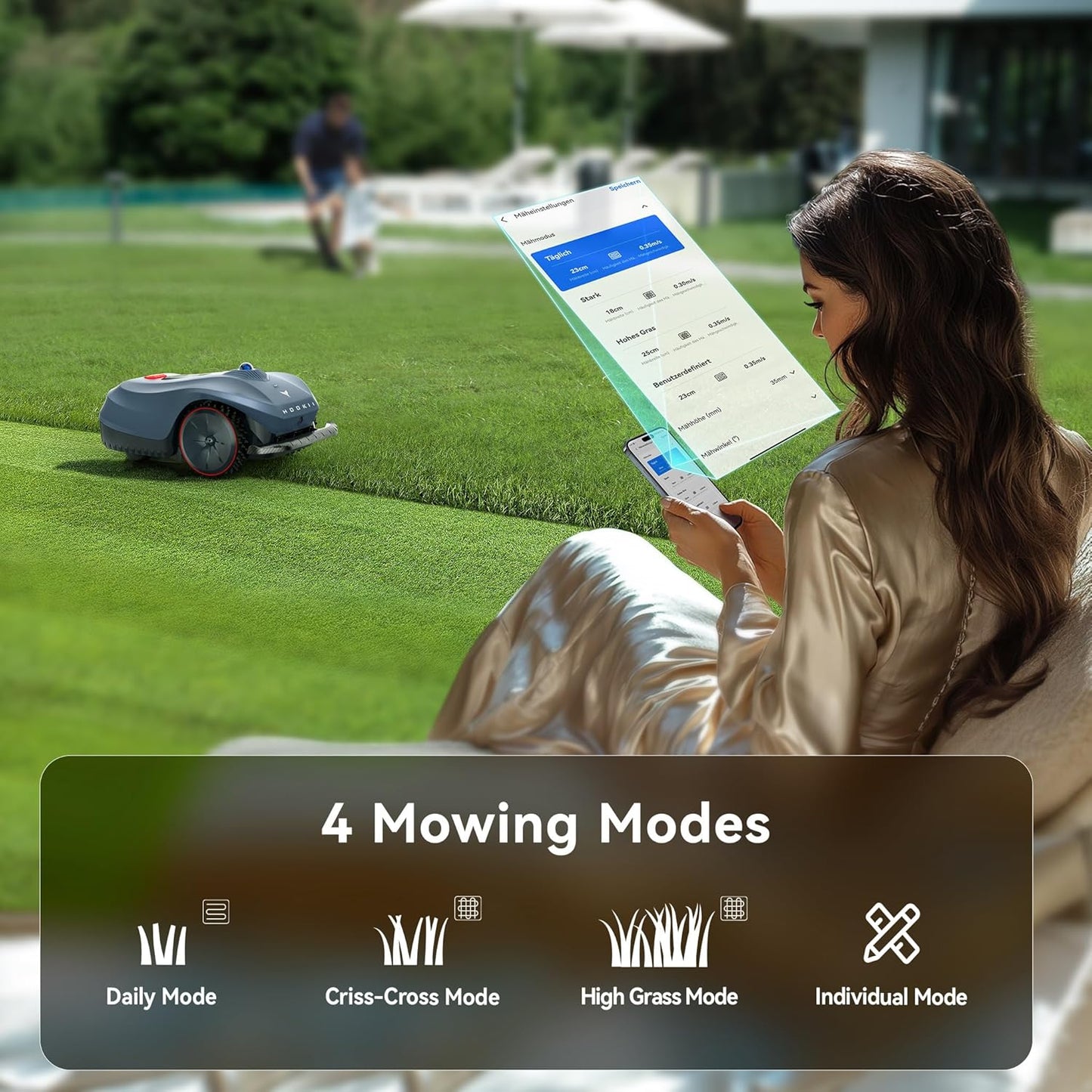 Neomow X Pro Robot Lawn Mower, Perimeter Wire Free for 1.5 Acres 3D LiDAR SLAM+Vision Mapping Robotic Lawnmower, No RTK Station Required, AI Accurate Obstacle Avoidance, App Control, Anti-Theft