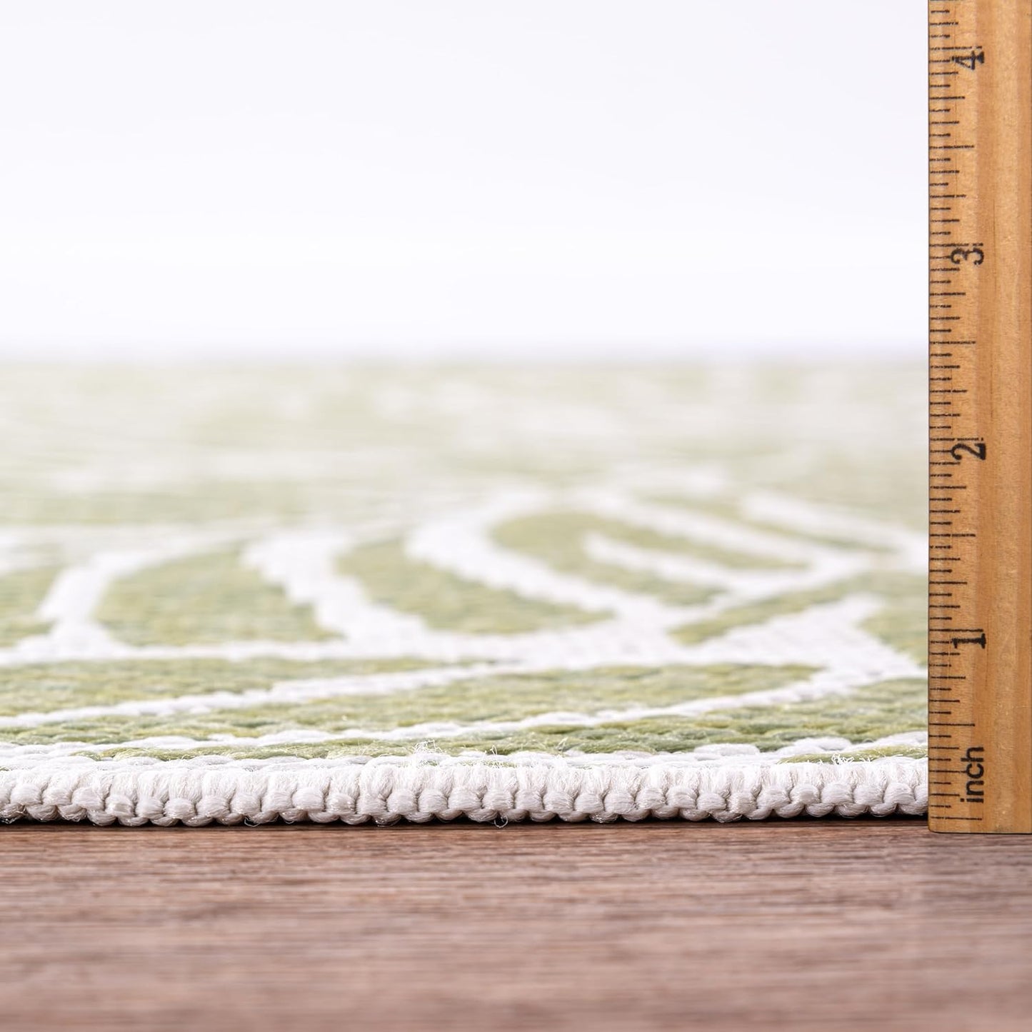 Keen Home Design Terrace Outdoor Area Rug - 10x14 Washable Indoor/Outdoor Rug for Patio, Kitchen, Balcony, Beach, Garden, Deck and Porch, Size: 10'x14'