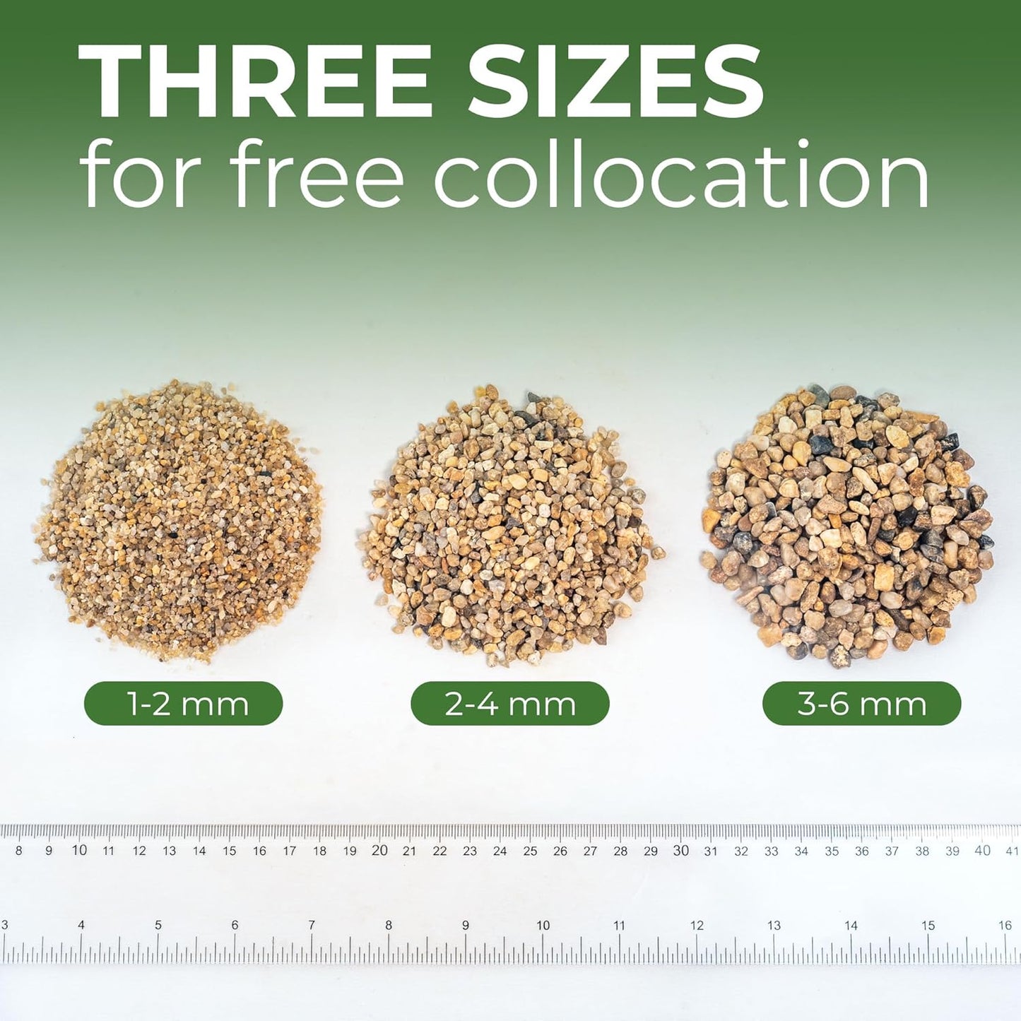 Aquarium Gravel 20 lbs, 2-4mm Fish Tank Gravel, Succulent Cactus Pea Gravel for Indoor Plants, River Rocks for Gardening, Flower Pots, Vase Fillers, Garden Landscaping