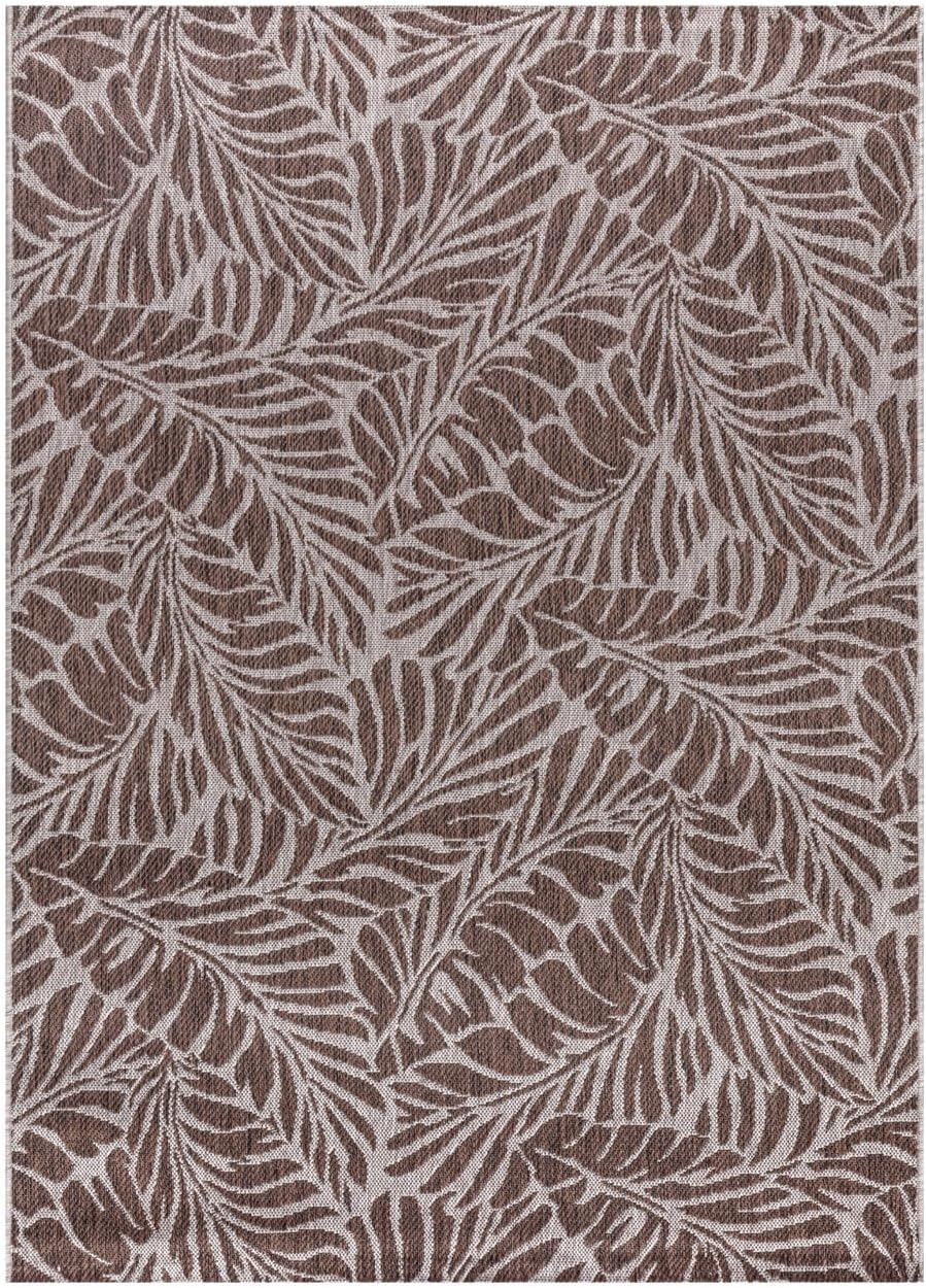 Keen Home Design Terrace Outdoor Area Rug - 8x10 Washable Indoor/Outdoor Rug for Patio, Kitchen, Balcony, Beach, Garden, Deck and Porch, Size: 7'7"x10'