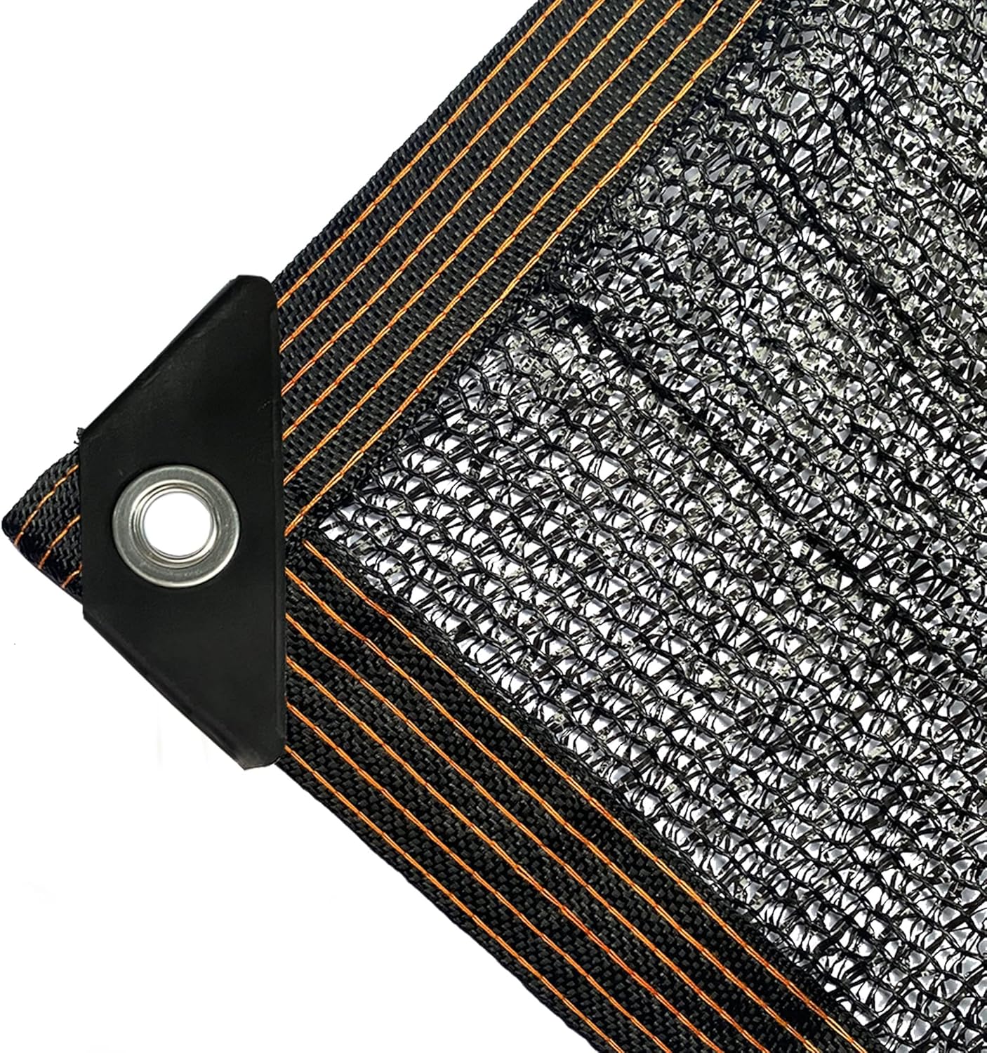 winemana 50% Black Shade Cloth, 20x 20 FT Durable Mesh Tarp with Grommets, Garden Sunblock Shade Cloth Shading Antifreezing for Plants Cover, Greenhouse, Barns Kennel, Patio, Tomatoes