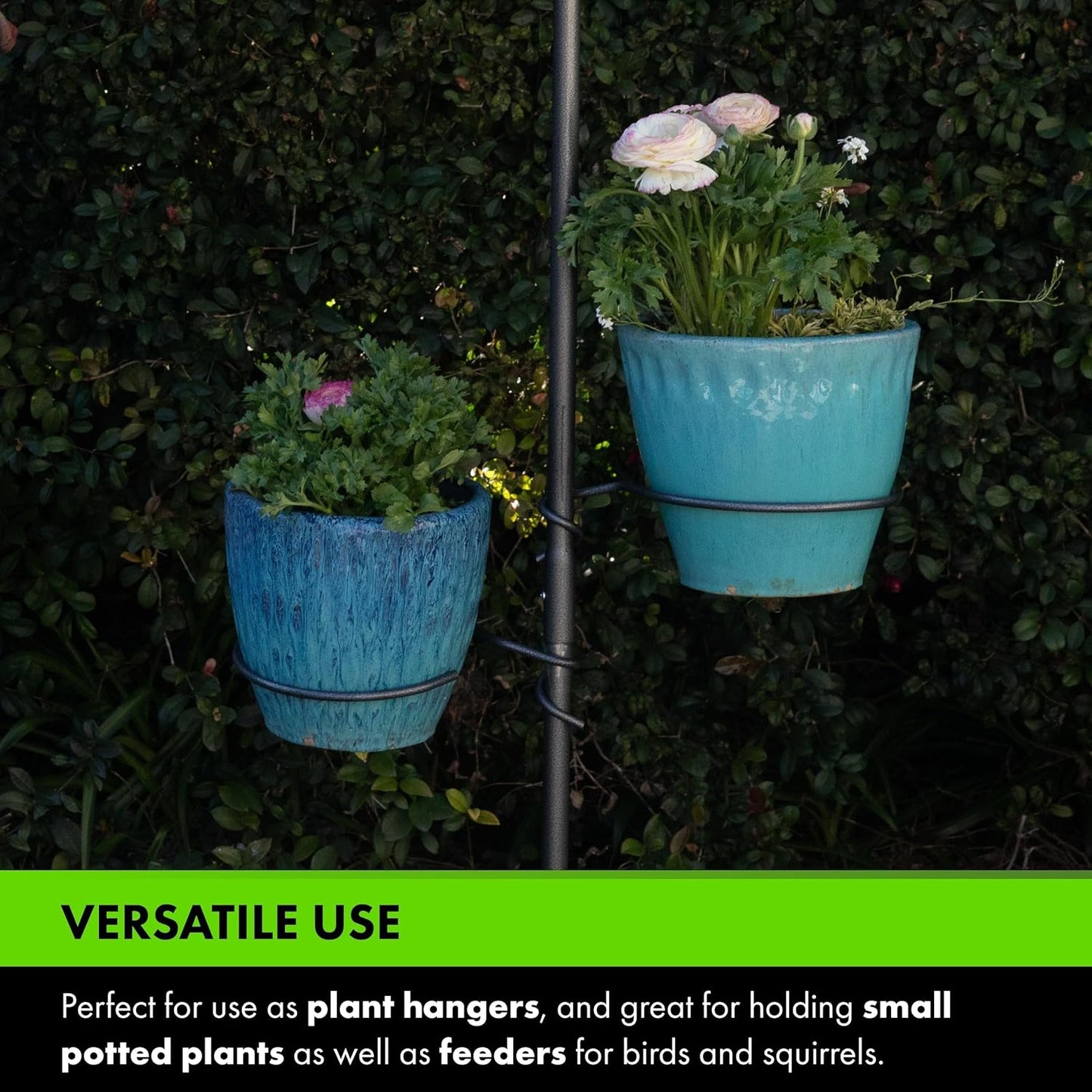 Yard Butler Yard Tree Supplies - Beautiful Home Decor for Garden, Lawn, or Indoors - Perfect for Hanging Plants, Bird Feeders, Laterns, or Wind Chimes, Tree Ring