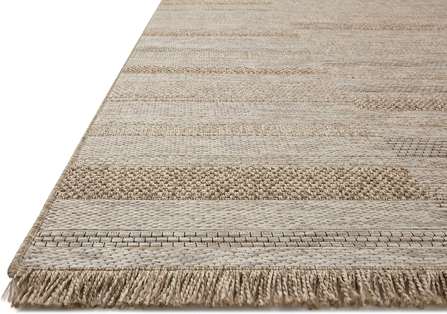 Loloi Dawn Collection Indoor/Outdoor DAW-03 Brown 11'-4" x 15' Area Rug