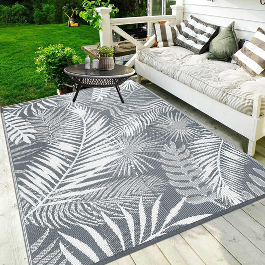 HiiARug Outdoor Rug 5x7Ft Outdoor Plastic Straw Rug Waterproof Outdoor Rugs for Patios Clearance Indoor Outdoor Rug for Patio Decor Porch Camping
