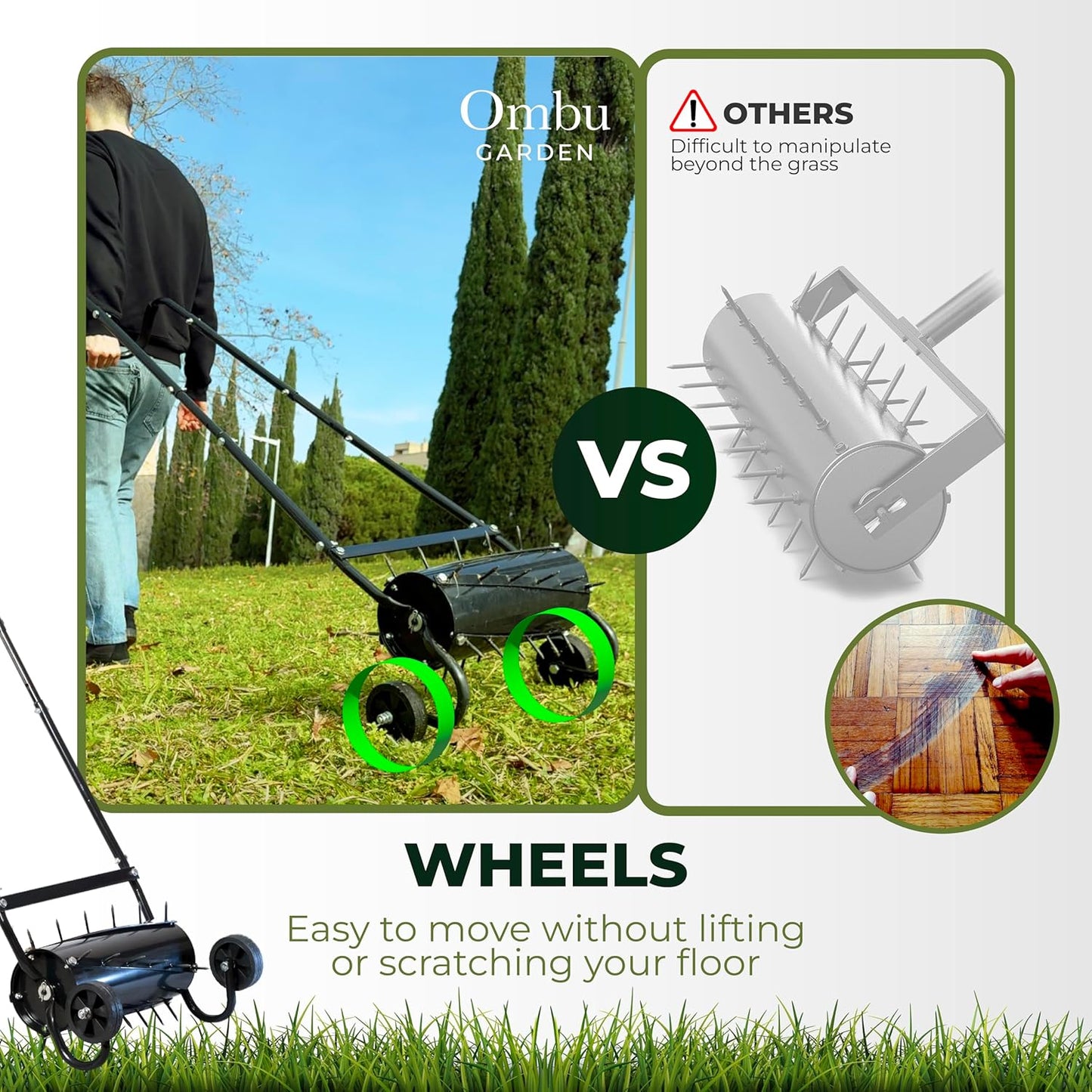 Rolling aerator, rolling lawn aerator for grass, lawn aerator roller, manual push aerator lawn tool, aerator lawn tool roller, aerator roller, roller aerators, lawn aerator rolling, roll aerator