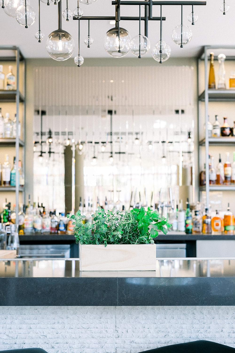 Wooden Planter Box, Rose Wood, Plastic Liner l Garden Decor l Restaurant and Wedding Decorations l Wedding Bouquets, Table Centerpiece, 12 x 4 Inches, (Rectangular) (12x4 Set of 4, Rose Wood)