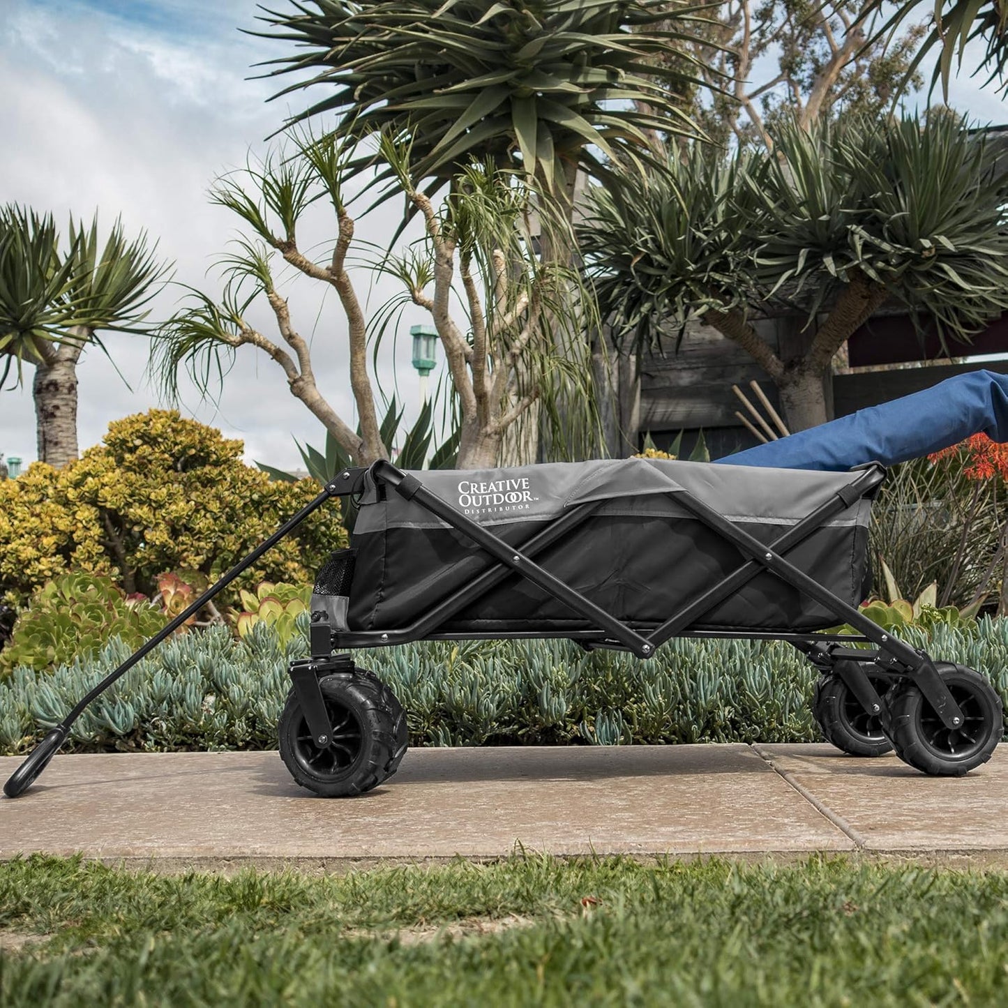 Creative Outdoor Original Folding Wagon All-Terrain Wheels