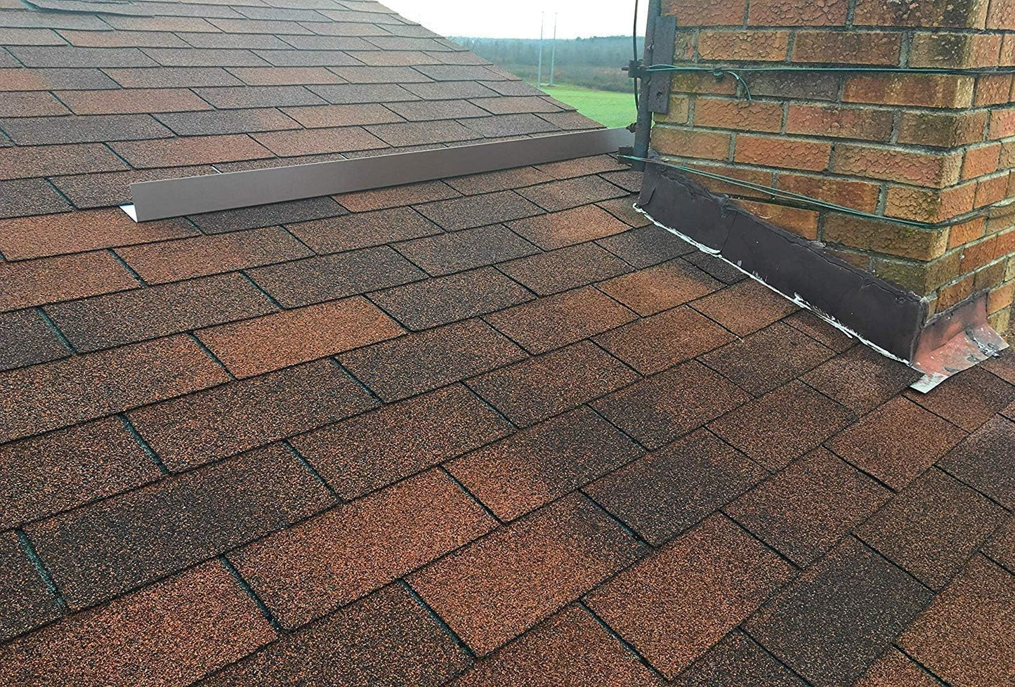 Eagle 1-26 Gauge 5 Foot Rain Diverter - Nails and Instructions Included (Mill Finish Aluminum, Copper, Galvanized, Stainless Steel & More) (1, Aluminum Diamond Plate - Indigo Blue)