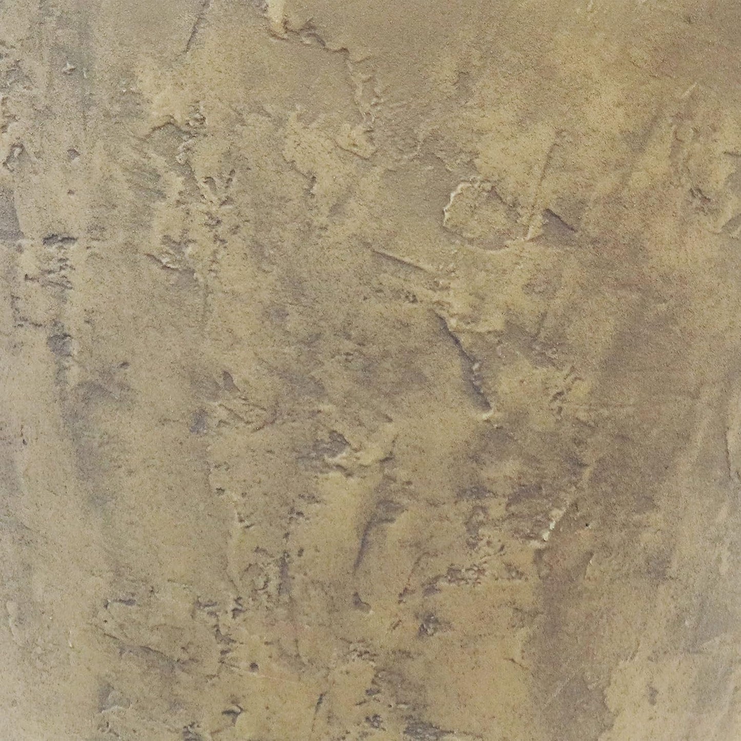 Sunnydaze 24-Inch Anjelica Large Plastic Pot for Plants - Outdoor Polyresin Round Planter with Drillable Drainage Holes - Beige - 2pk