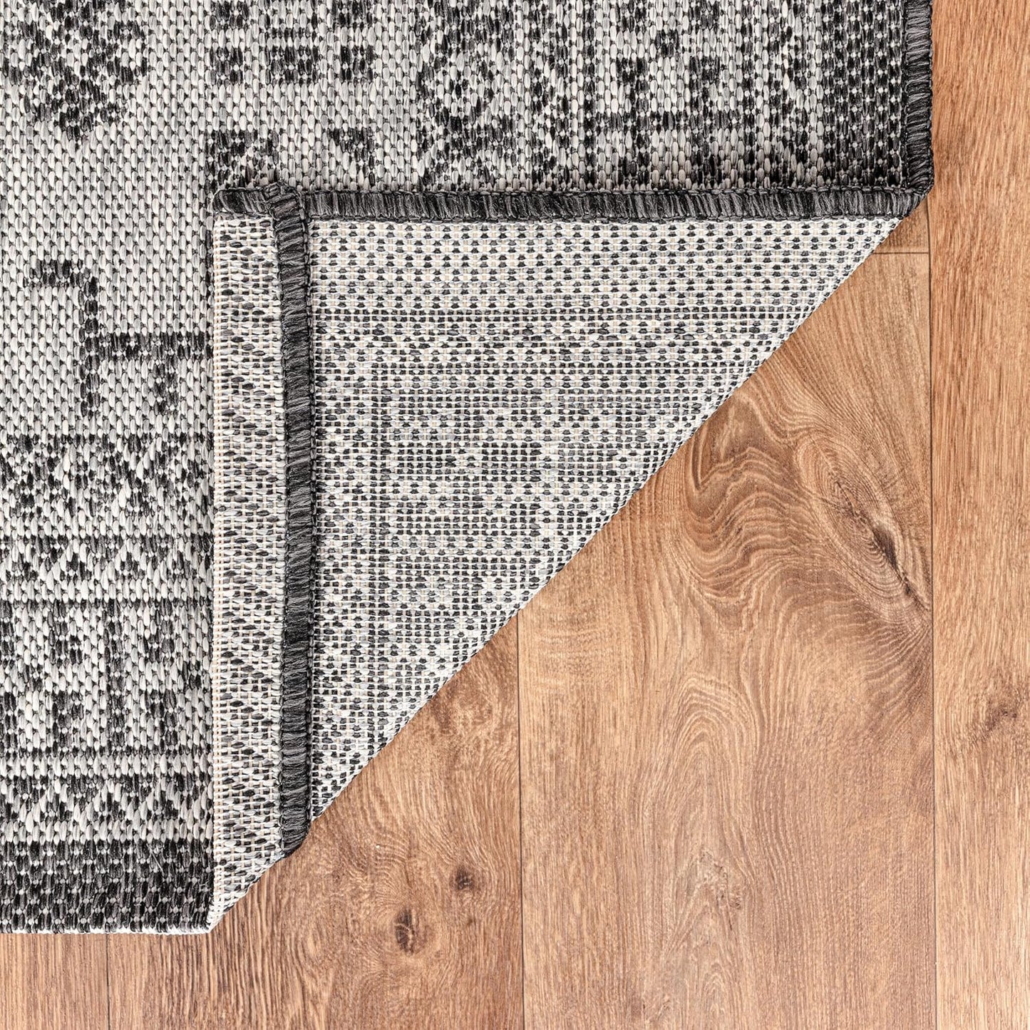 Keen Home Design Terrace Outdoor Area Rug - 6x9 Washable Indoor/Outdoor Rug for Patio, Kitchen, Balcony, Beach, Garden, Deck and Porch, Size: 6'x8'10"